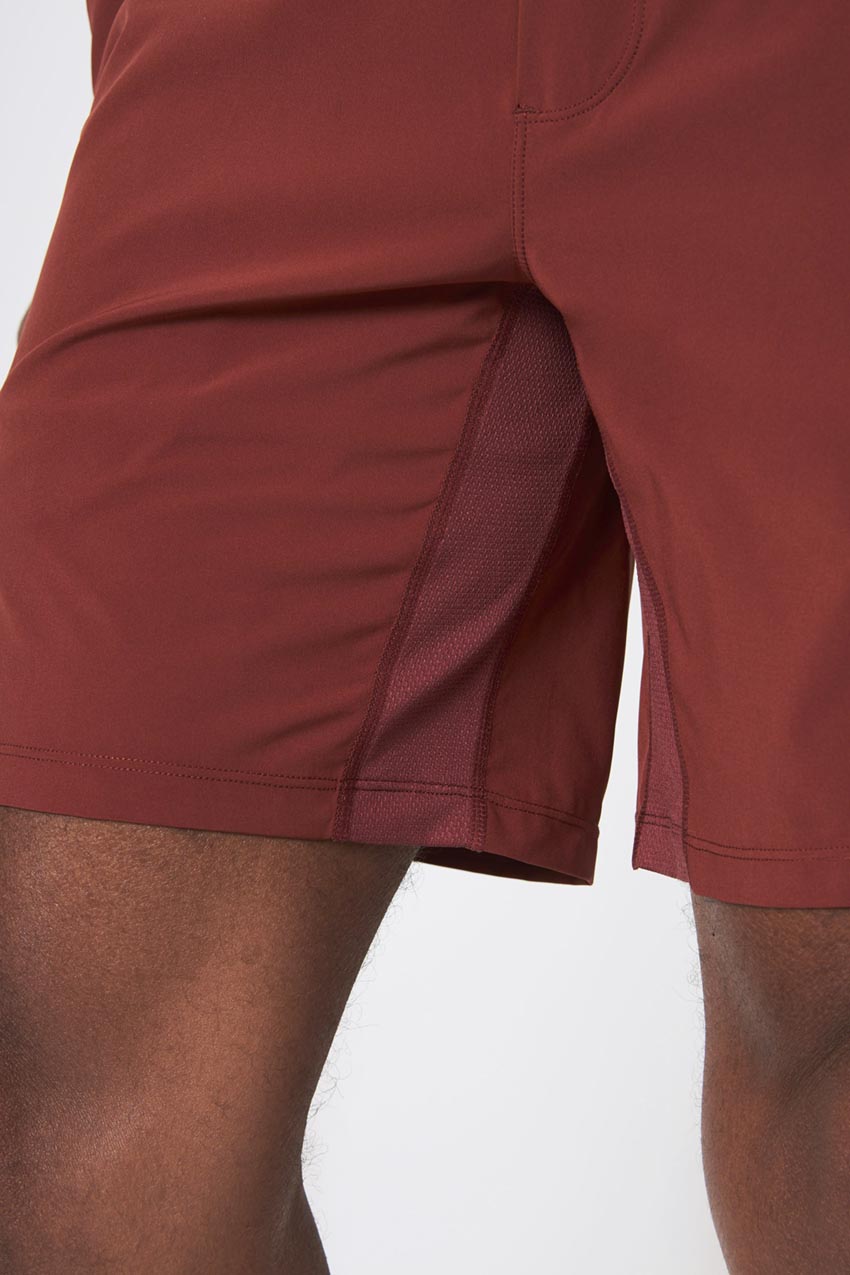 Stride 8" Short with Liner and Knit Waistband