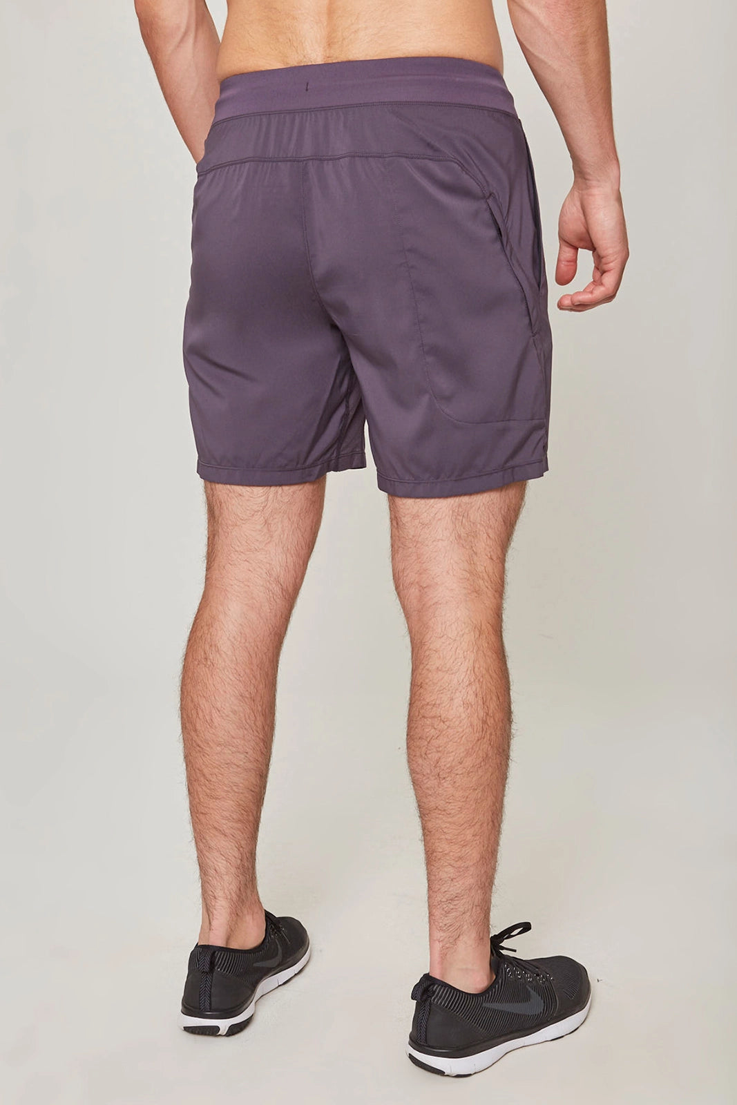 Stride Short - Purple Charcoal
