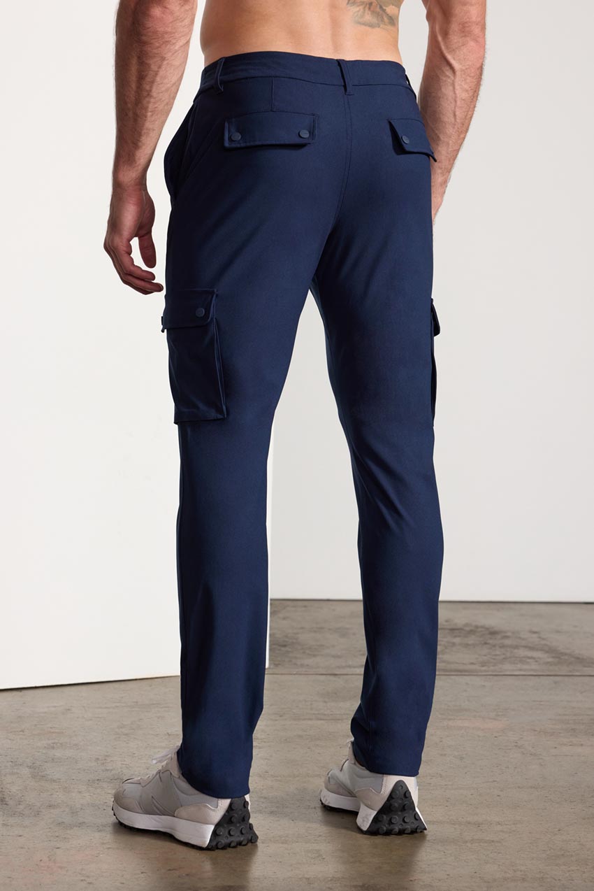 Pantalon de cargaison mince sans limites - marine profonde