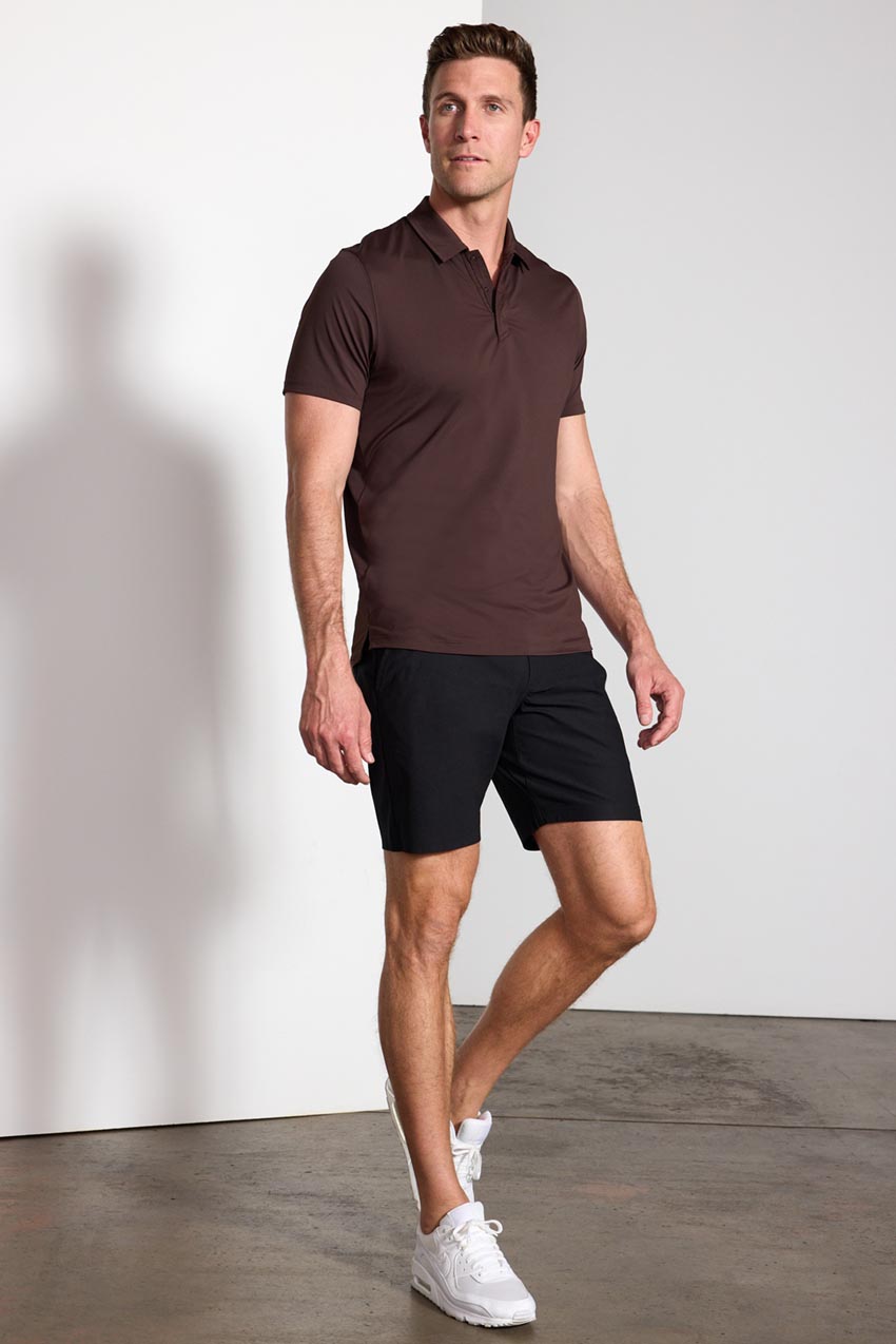 Limitless Recycled Polyester Warp Knit 5 Pocket Short 9"