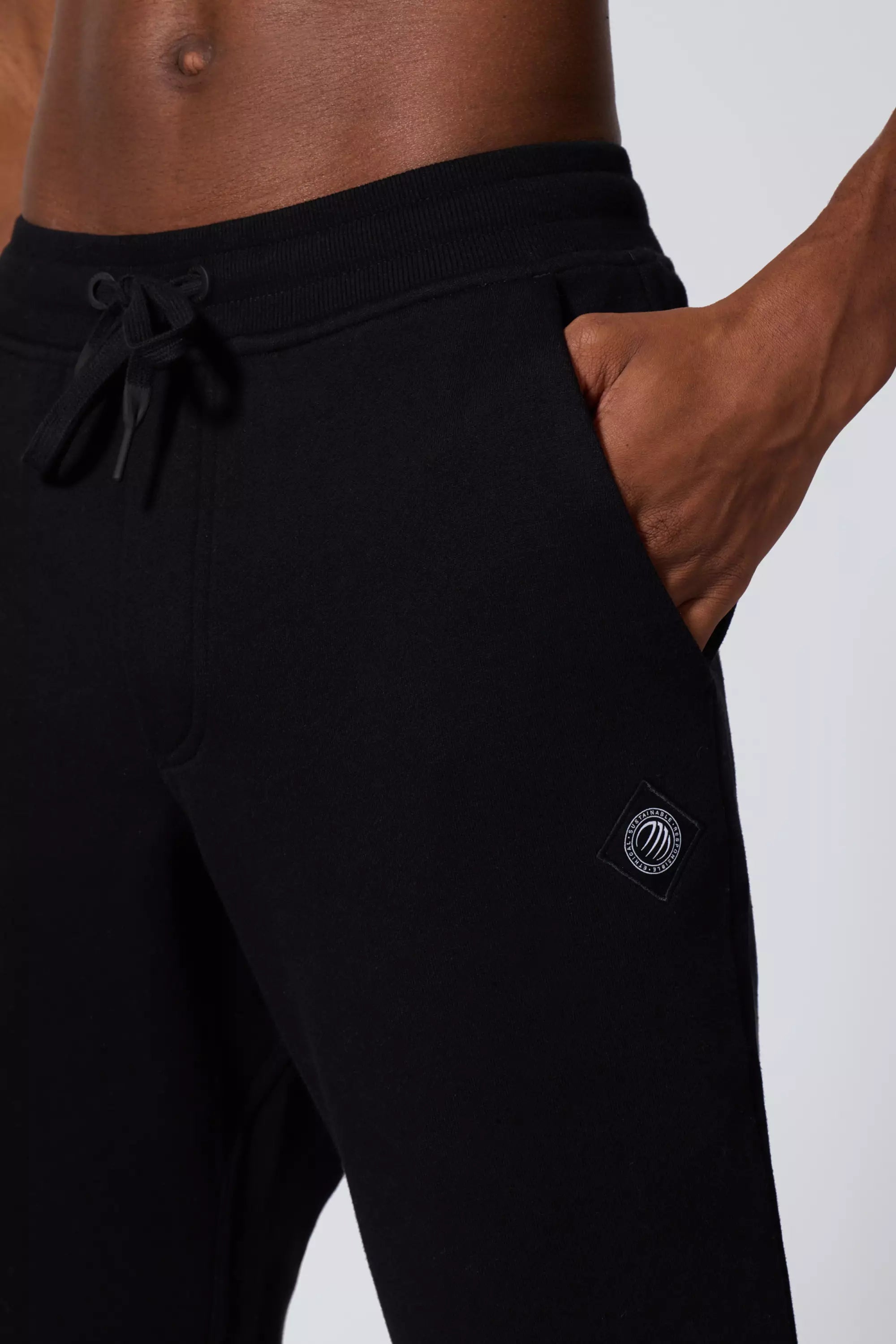 Jogger de Luxefleece para hombres - Negro