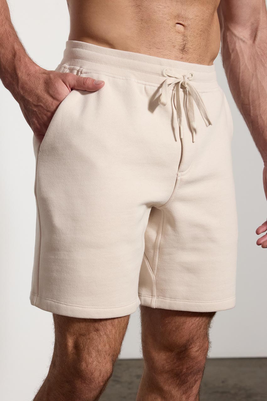 Menuxefleece Short - Piedra