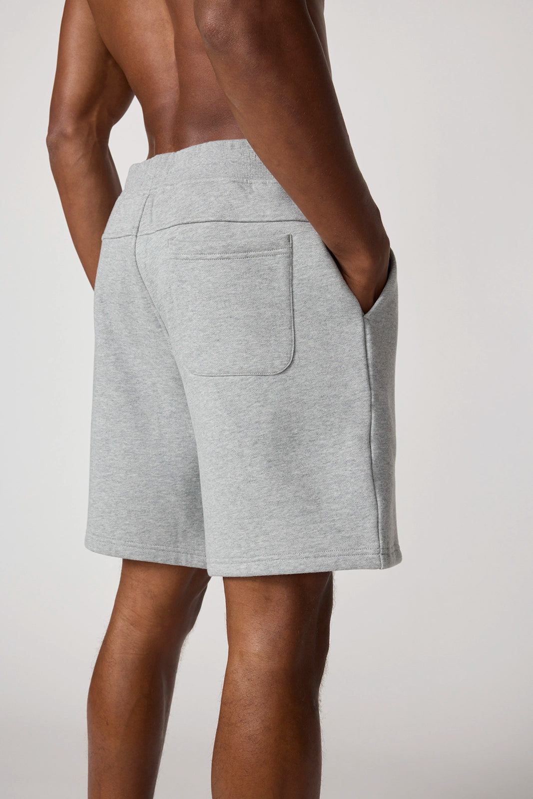 Men's Luxefleece Short - Htr Concrete