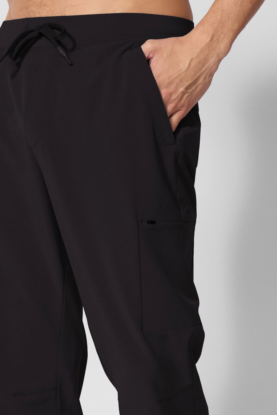 Ripstop Cargo Jogger 29.5" - Black