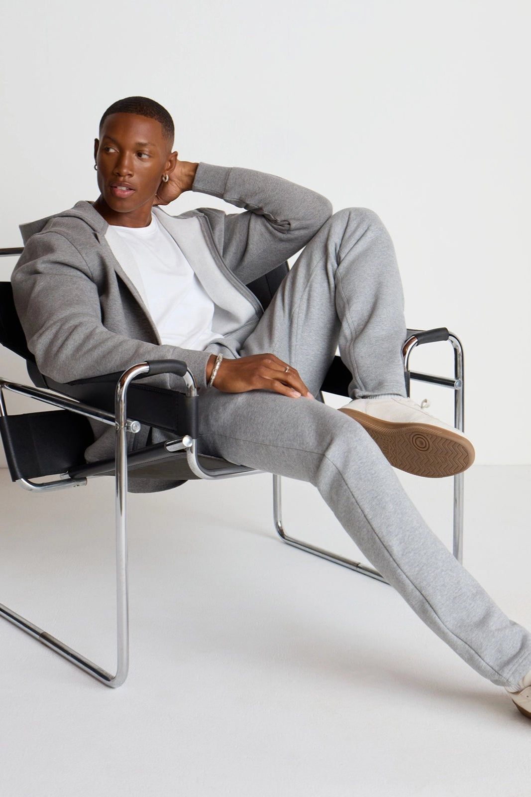 Luxefleece Sweatpant Htr Concrete