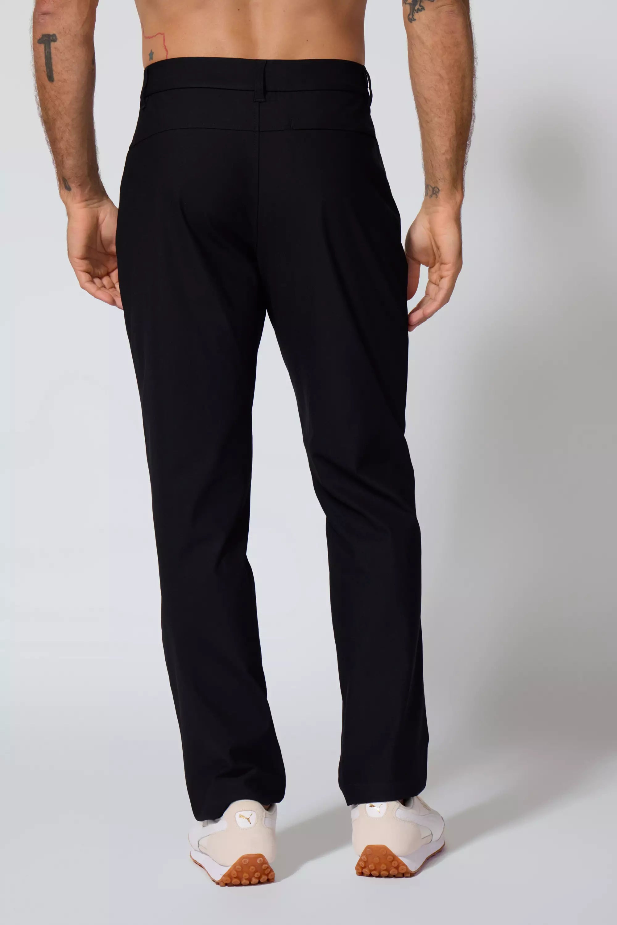 Pantalon chino sans limite - noir