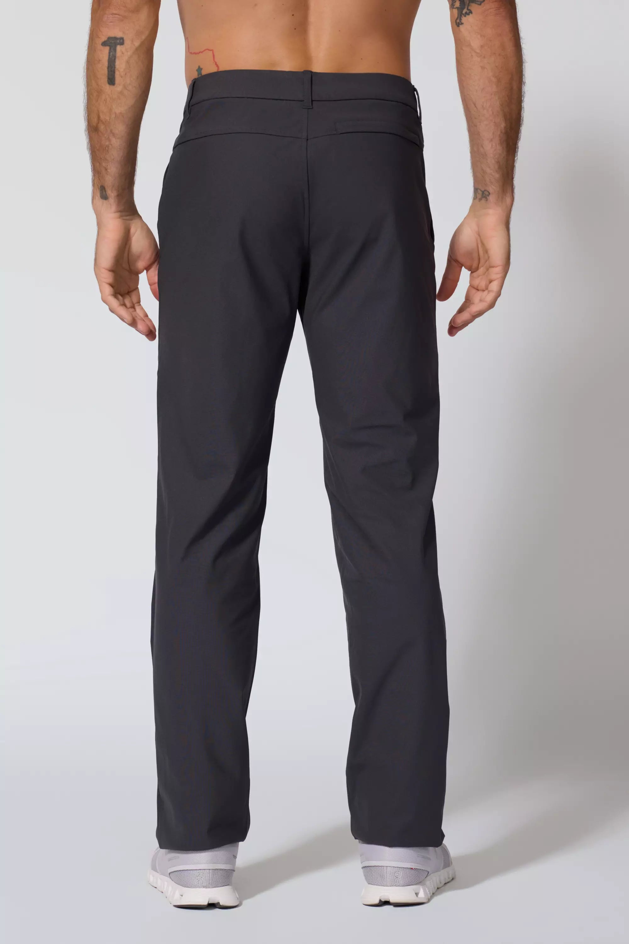 Pantalon chino sans limite - asphalte