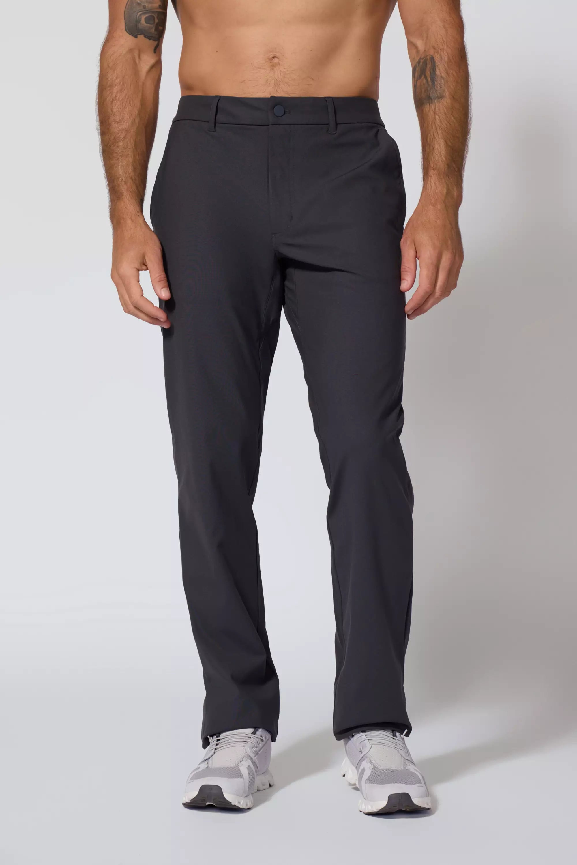 Pantalon chino sans limite - asphalte