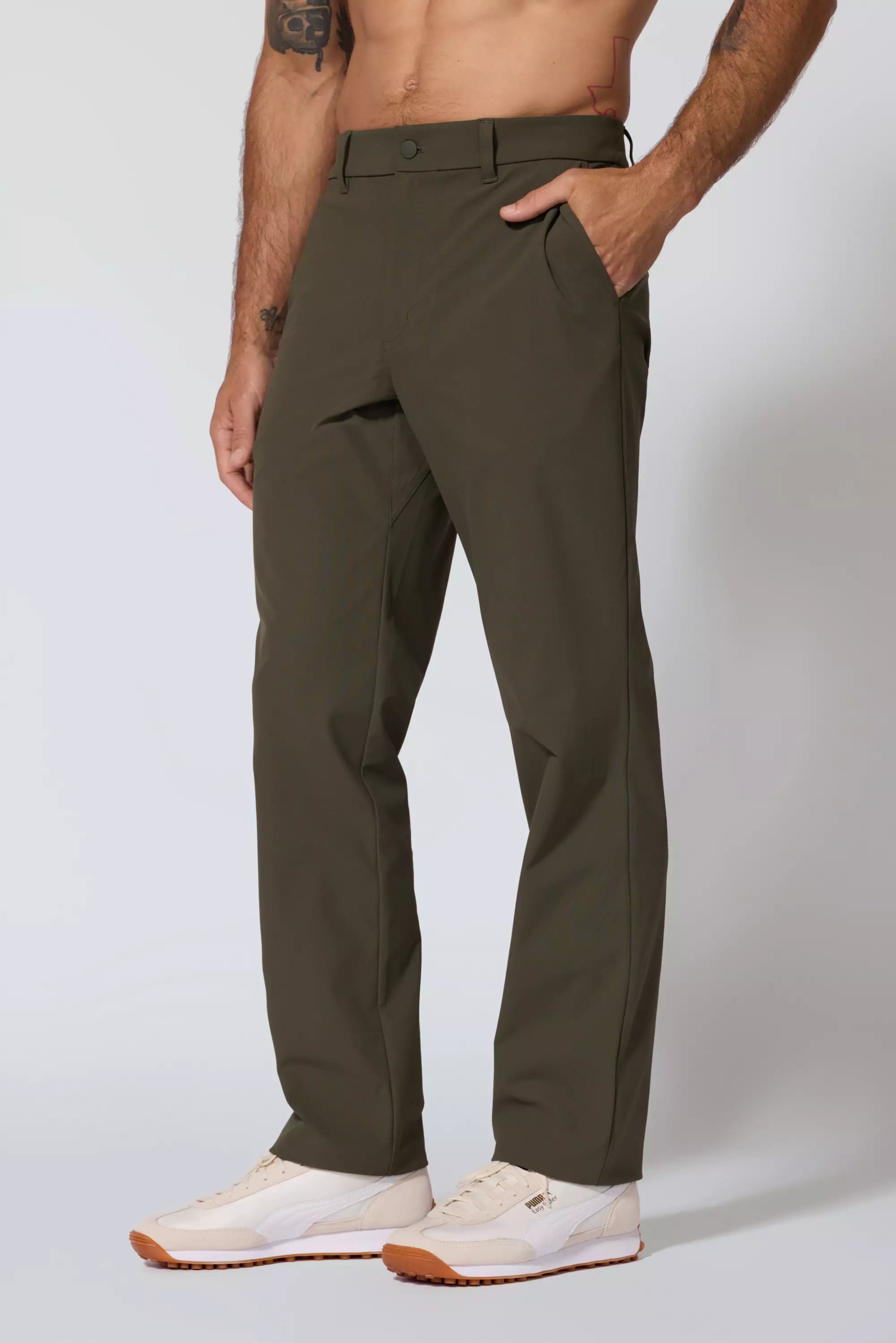 Limitless Chino Pant - Dark Leaf