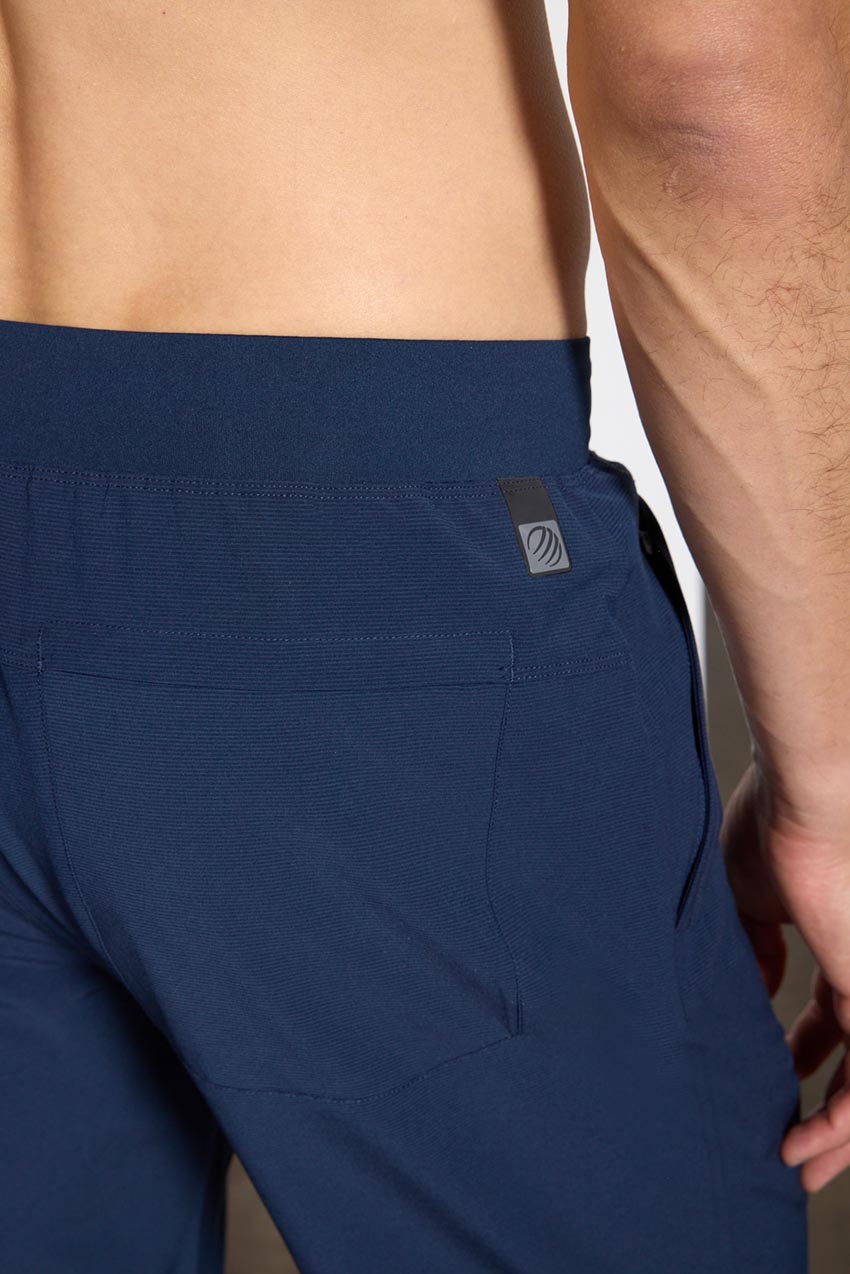 Rove Slim Pant - Deep Navy/Water Garden