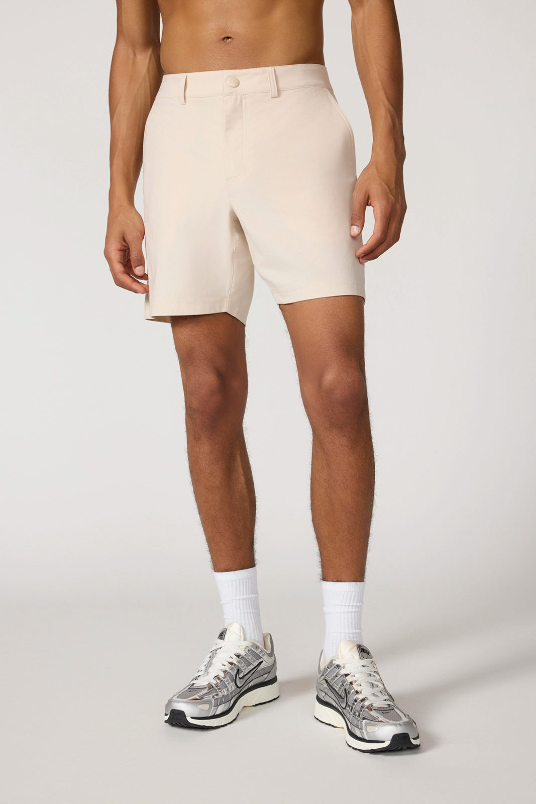 Nomad 5-Pocket Short - Stone