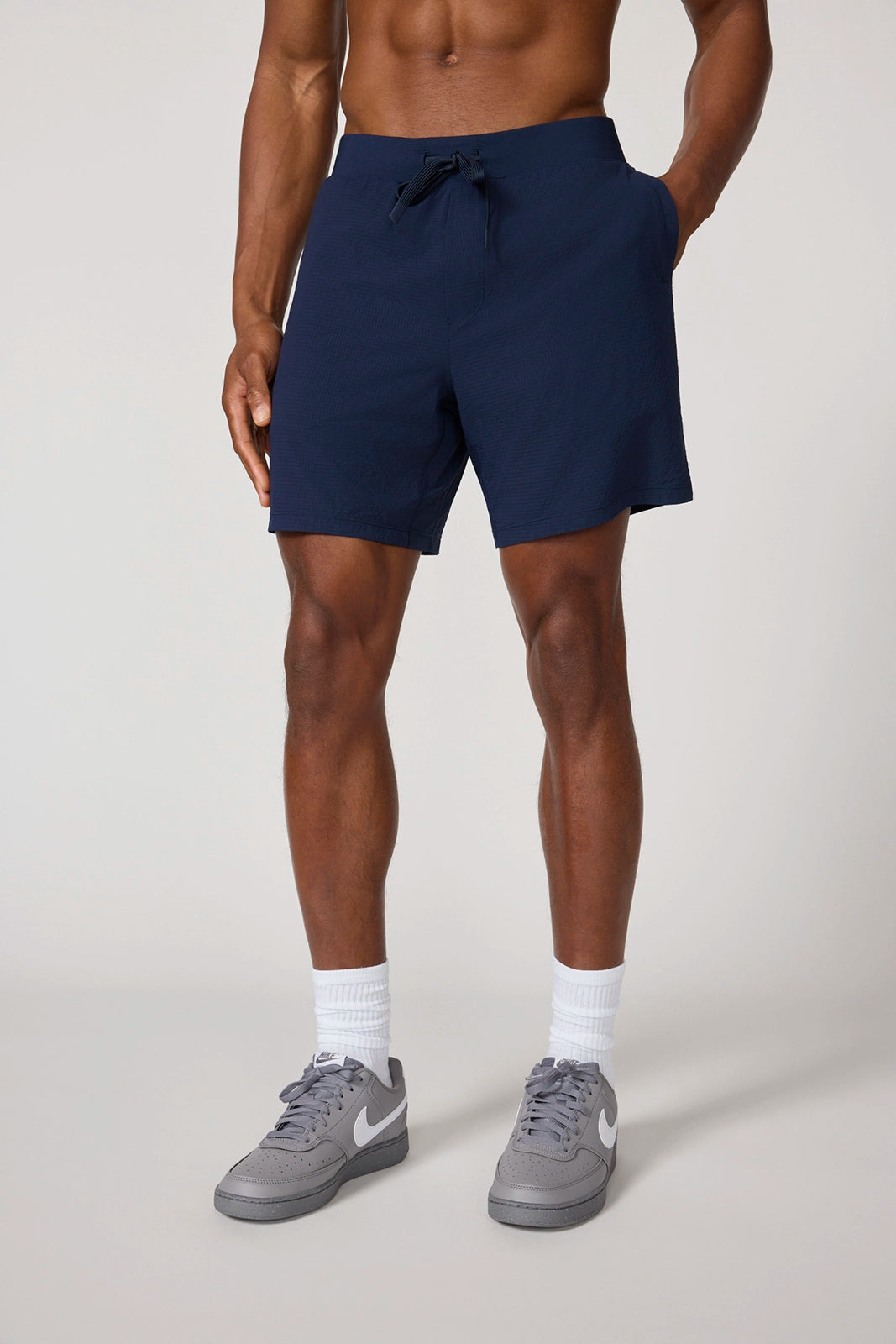 The Aerate Short - Navy Blazer