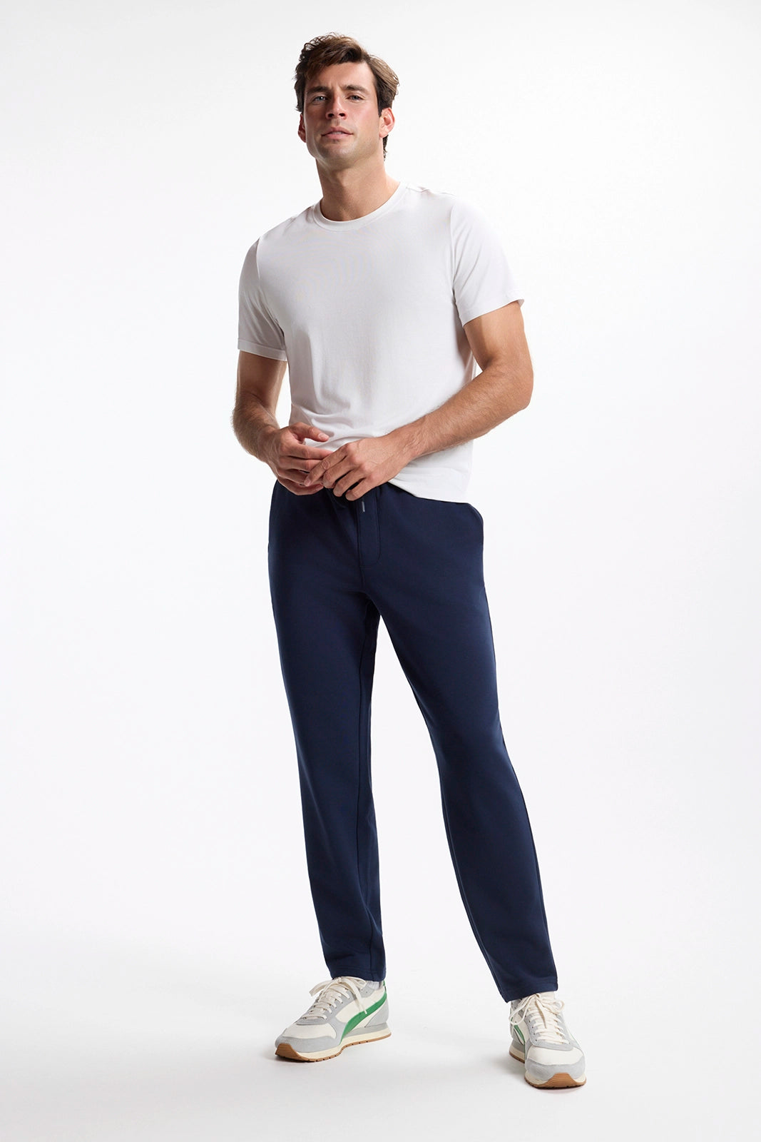Ultrasoft Fleece Slim Pant - Navy Blazer