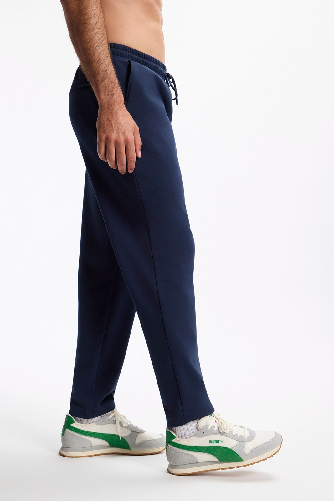 Ultrasoft Fleece Slim Pant - Navy Blazer