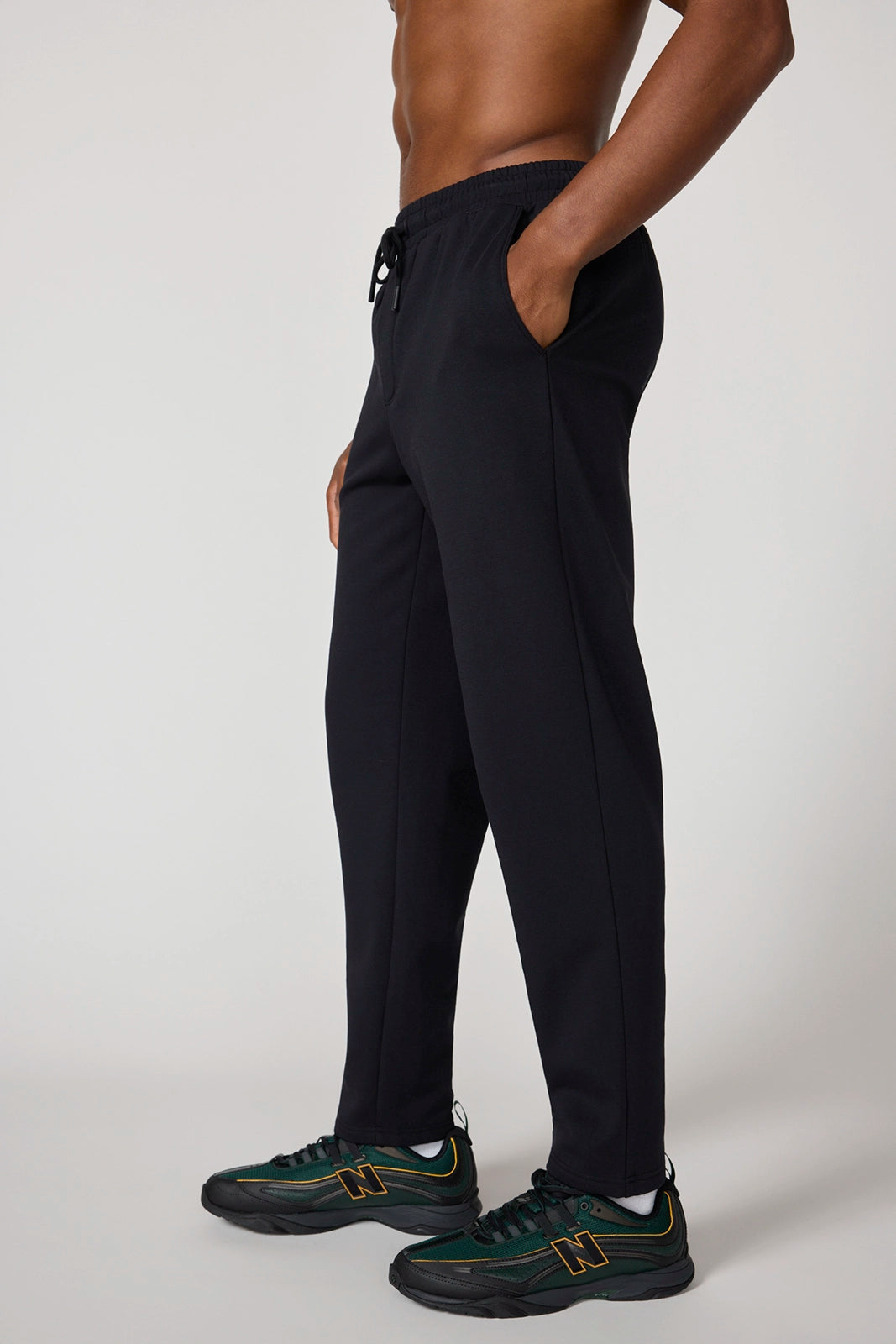Ultrasoft Fleece Slim Pant - Black