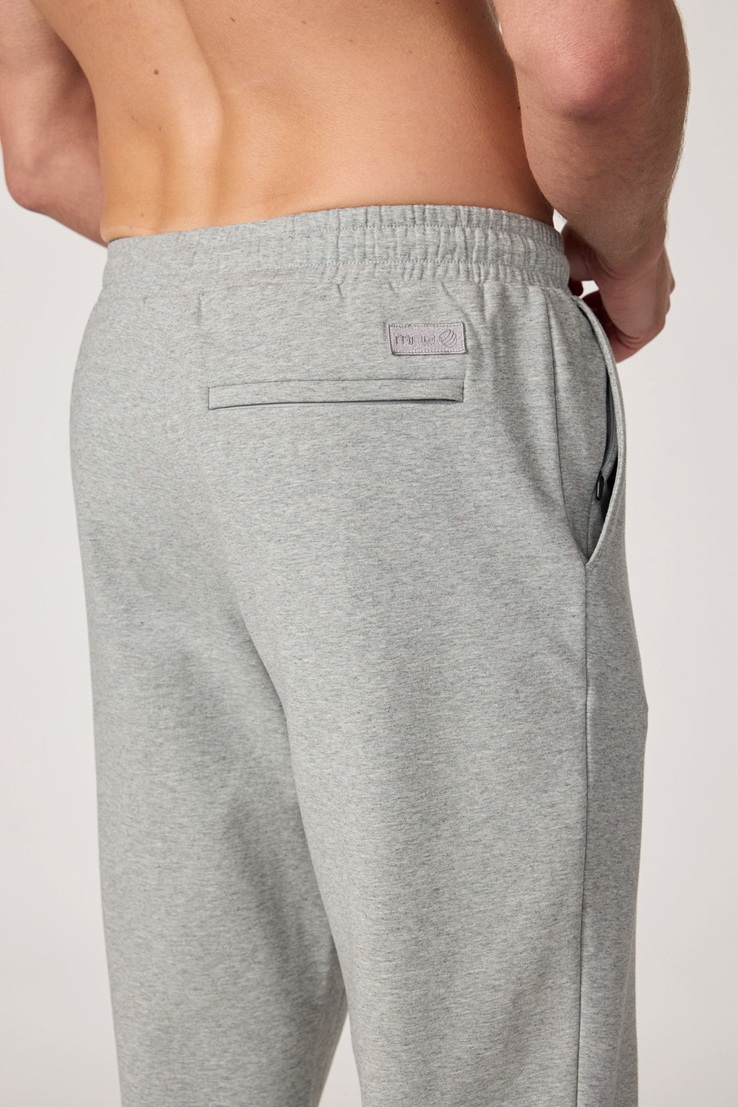 Ultrasoft Fleece Slim Pant - Htr Concrete