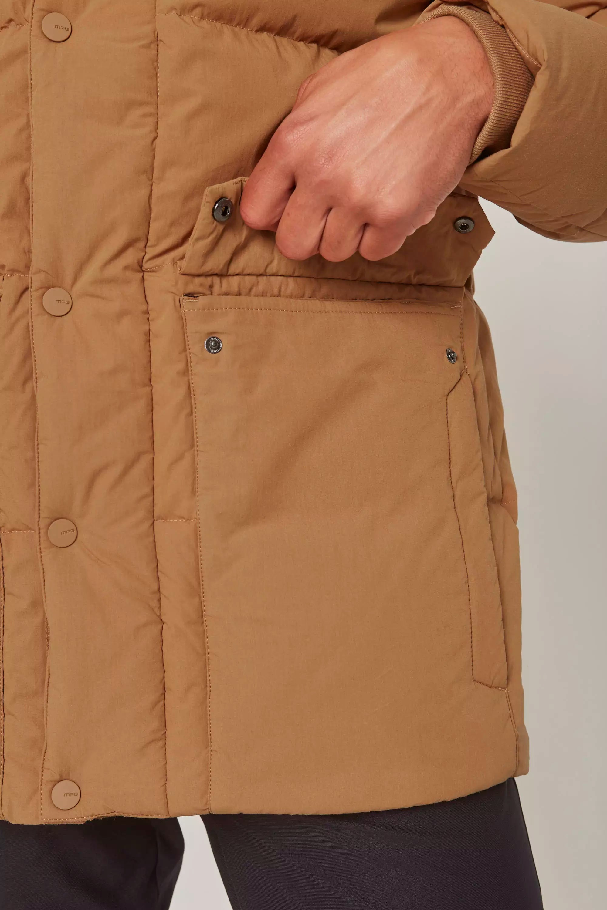 RDS Down Parka - Camel oscuro