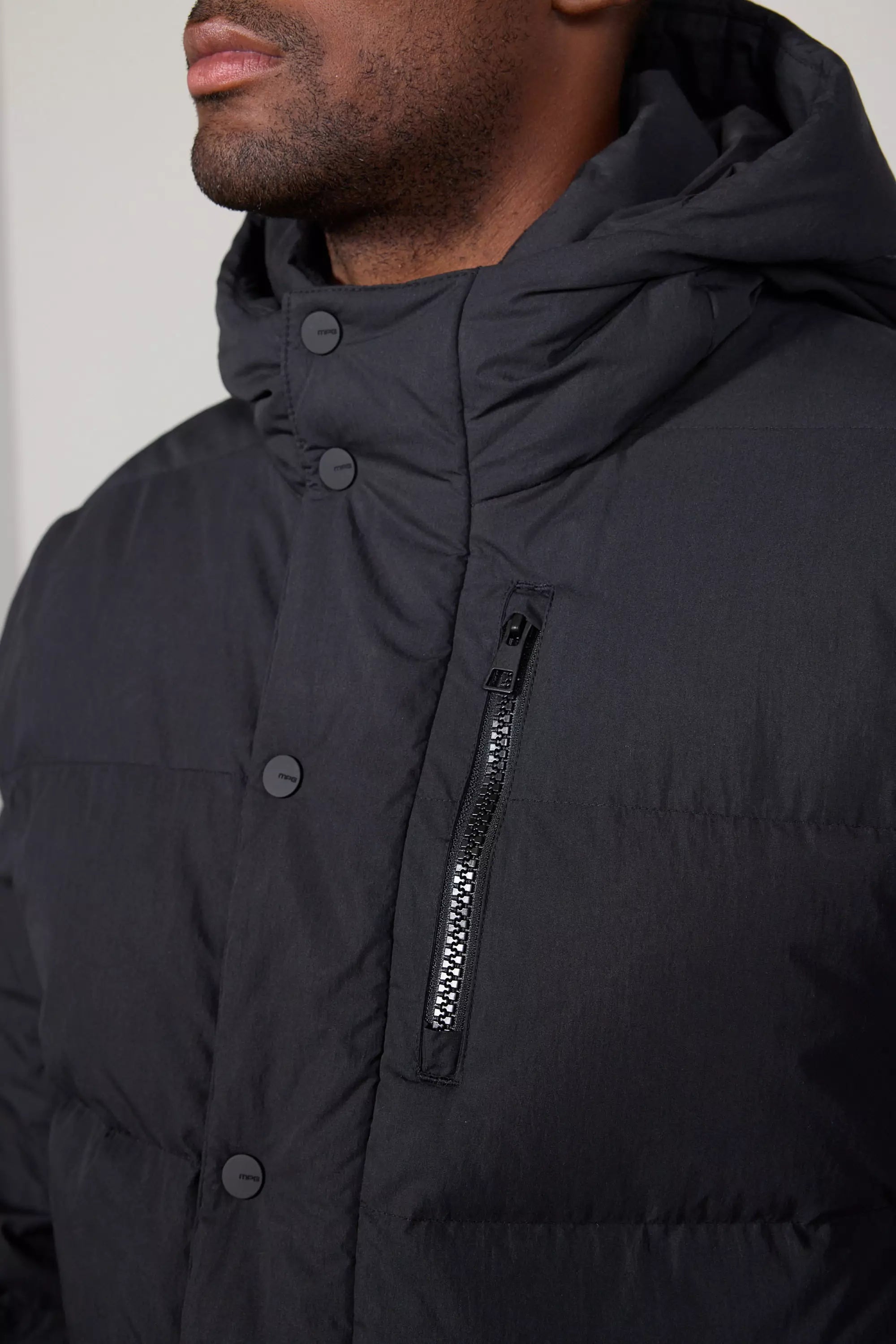 RDS Down Cargo Parka - Negro