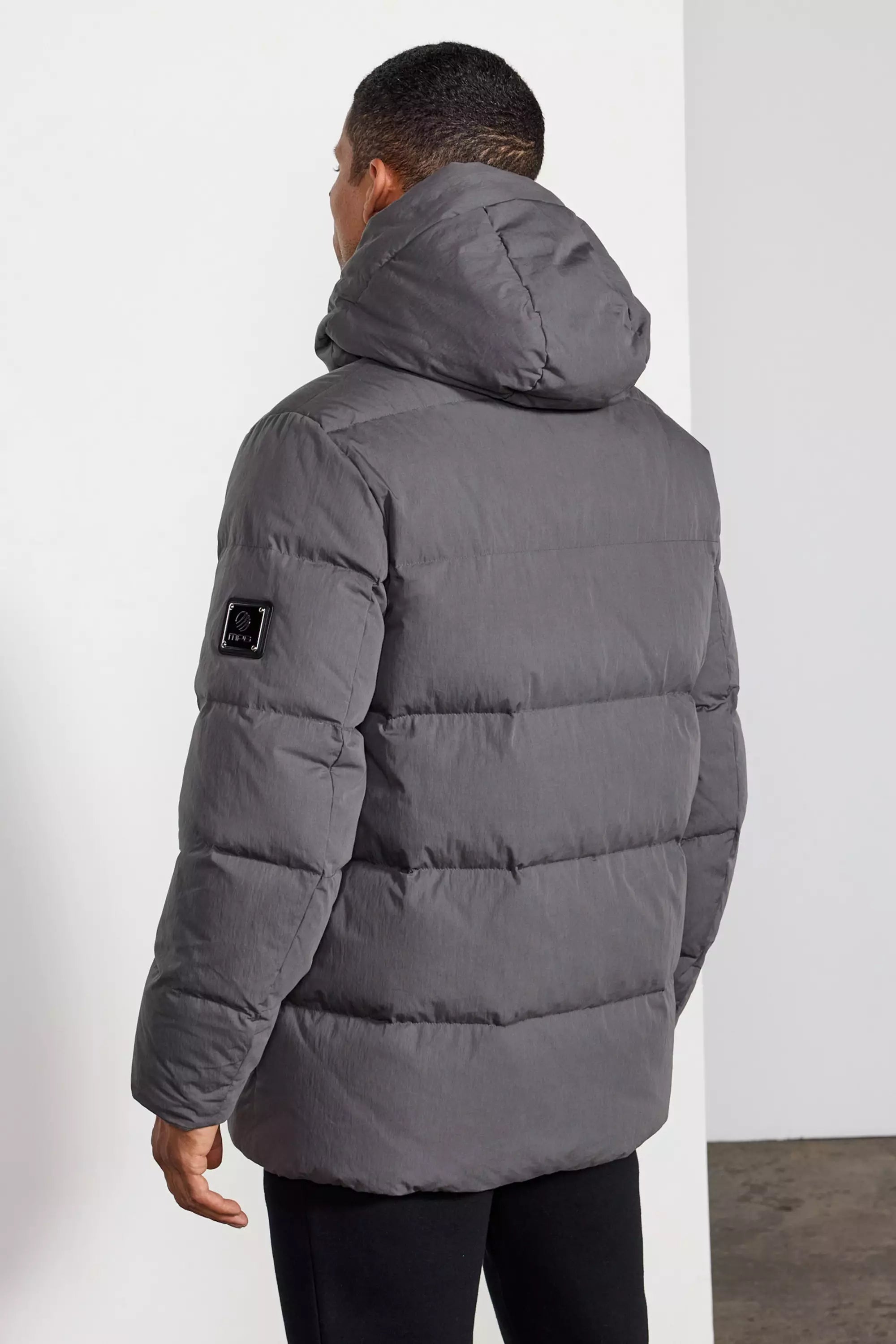 RDS Down Cargo Parka - Asfalto