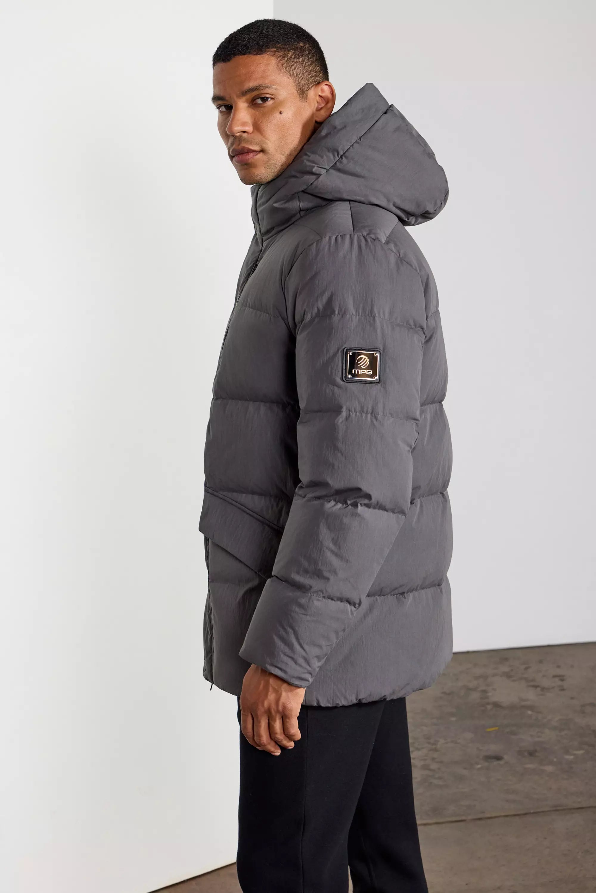 RDS Down Cargo Parka - Asphalte