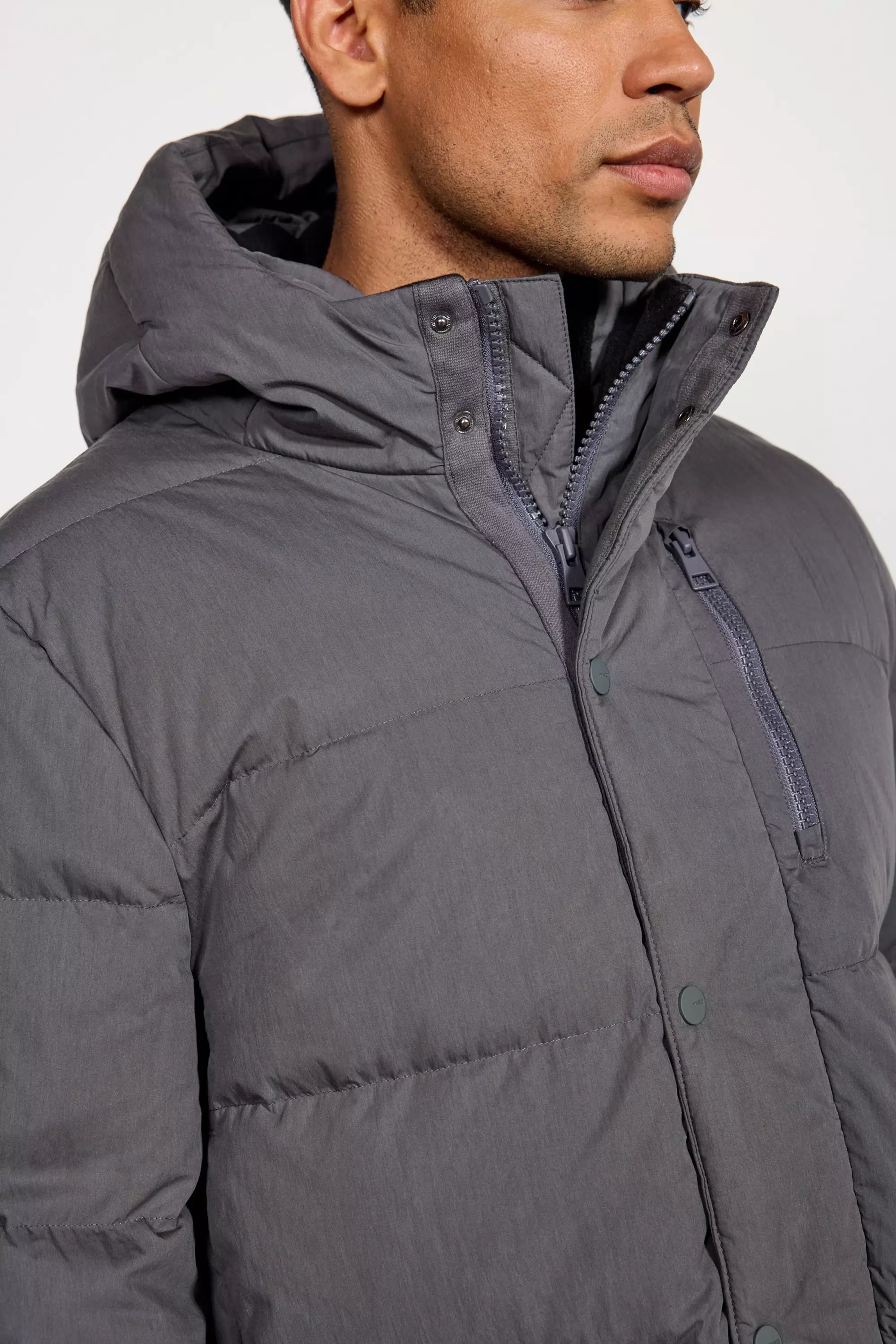 RDS Down Cargo Parka - Asfalto