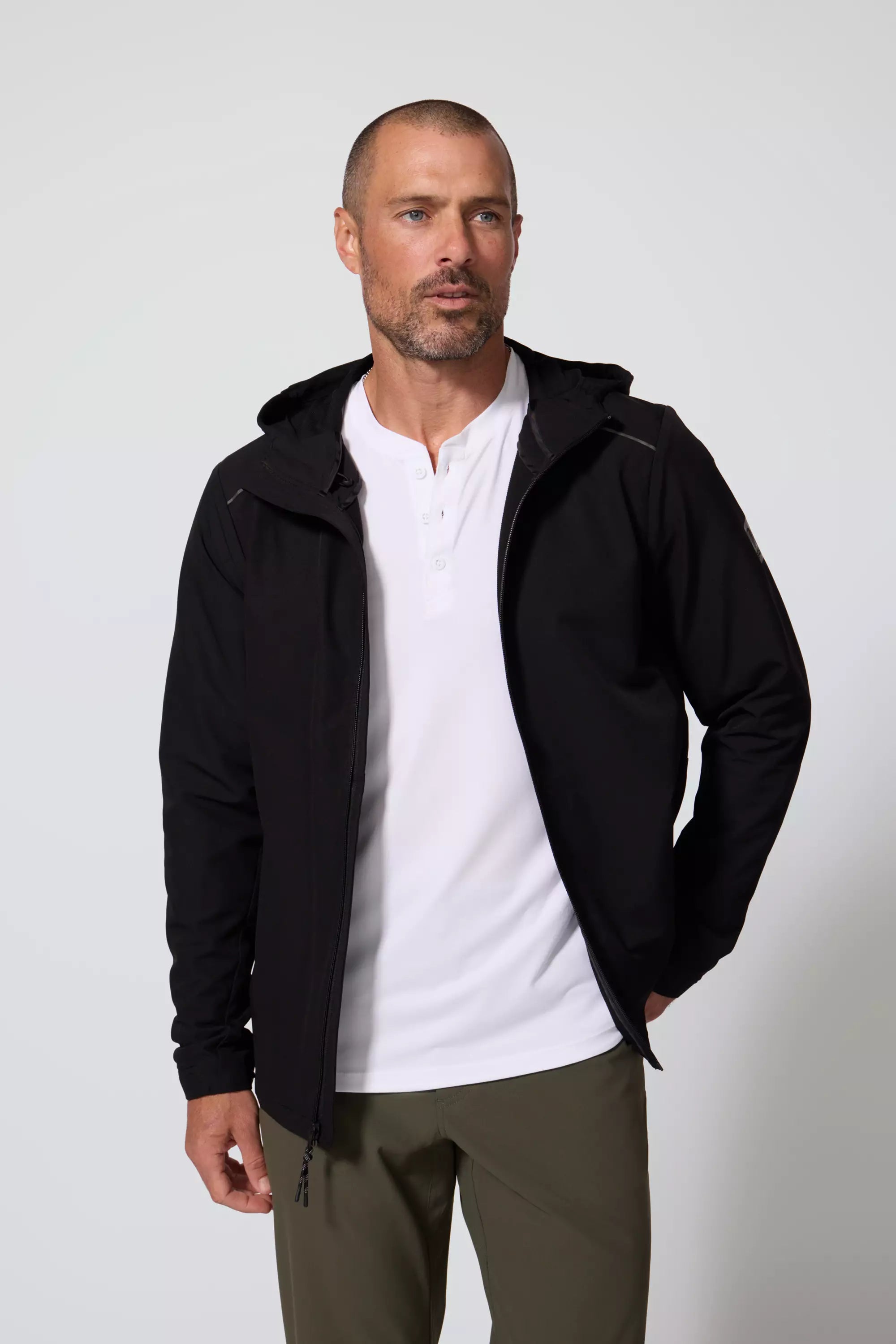 Chaqueta empacable - Negro