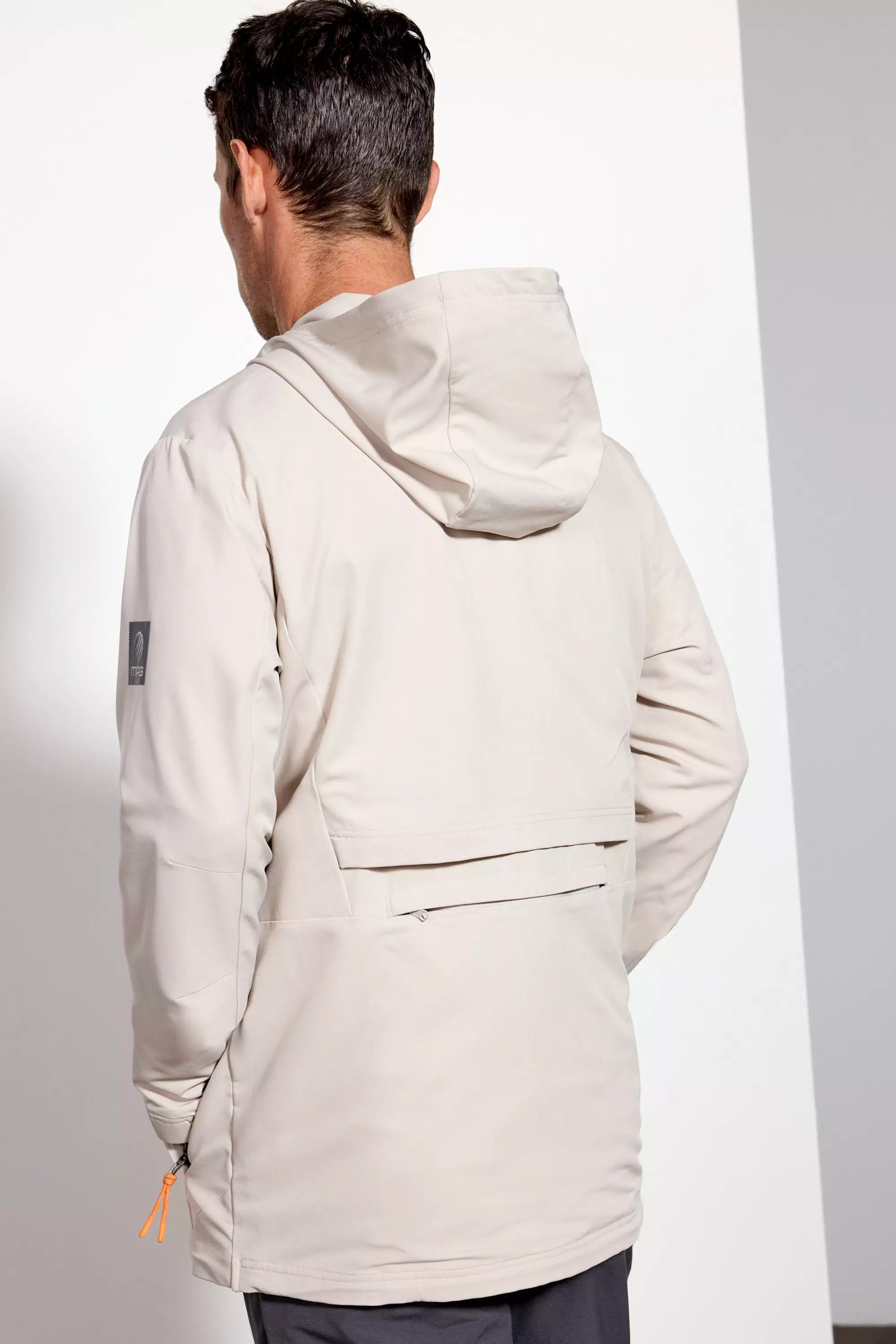 Veste embalable - Blanc en linge