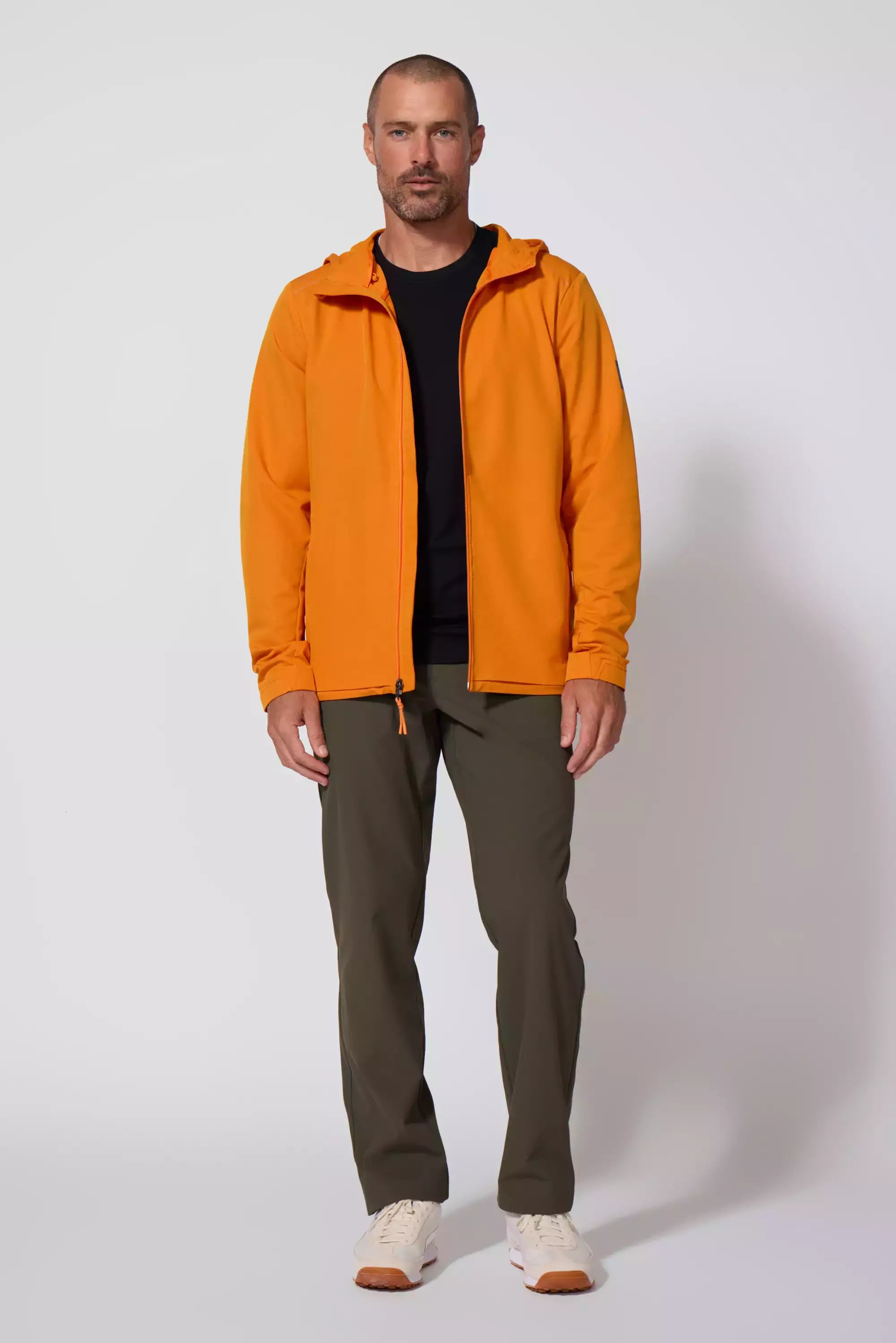 Chaqueta empacable - Pepper naranja