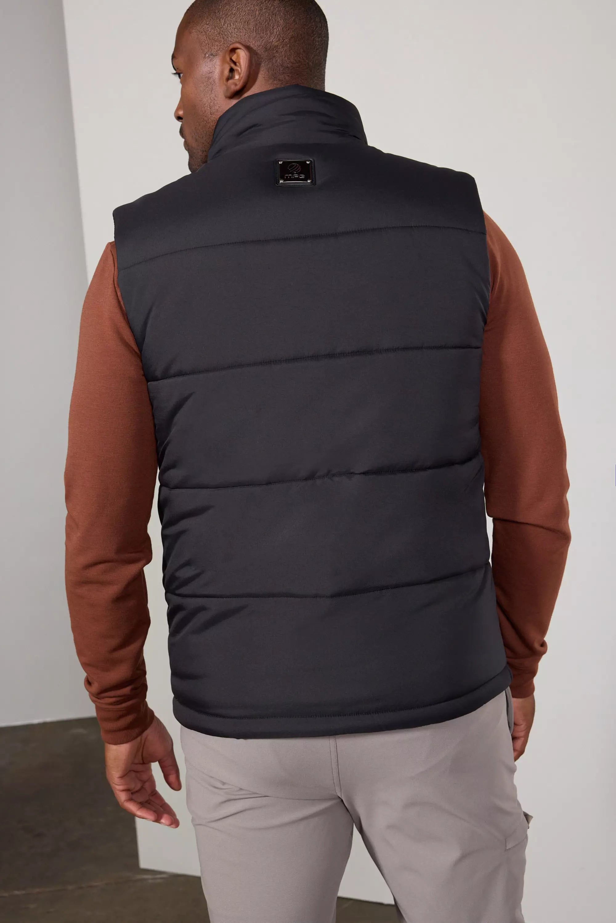 Featherlight Puffer Vest - Black