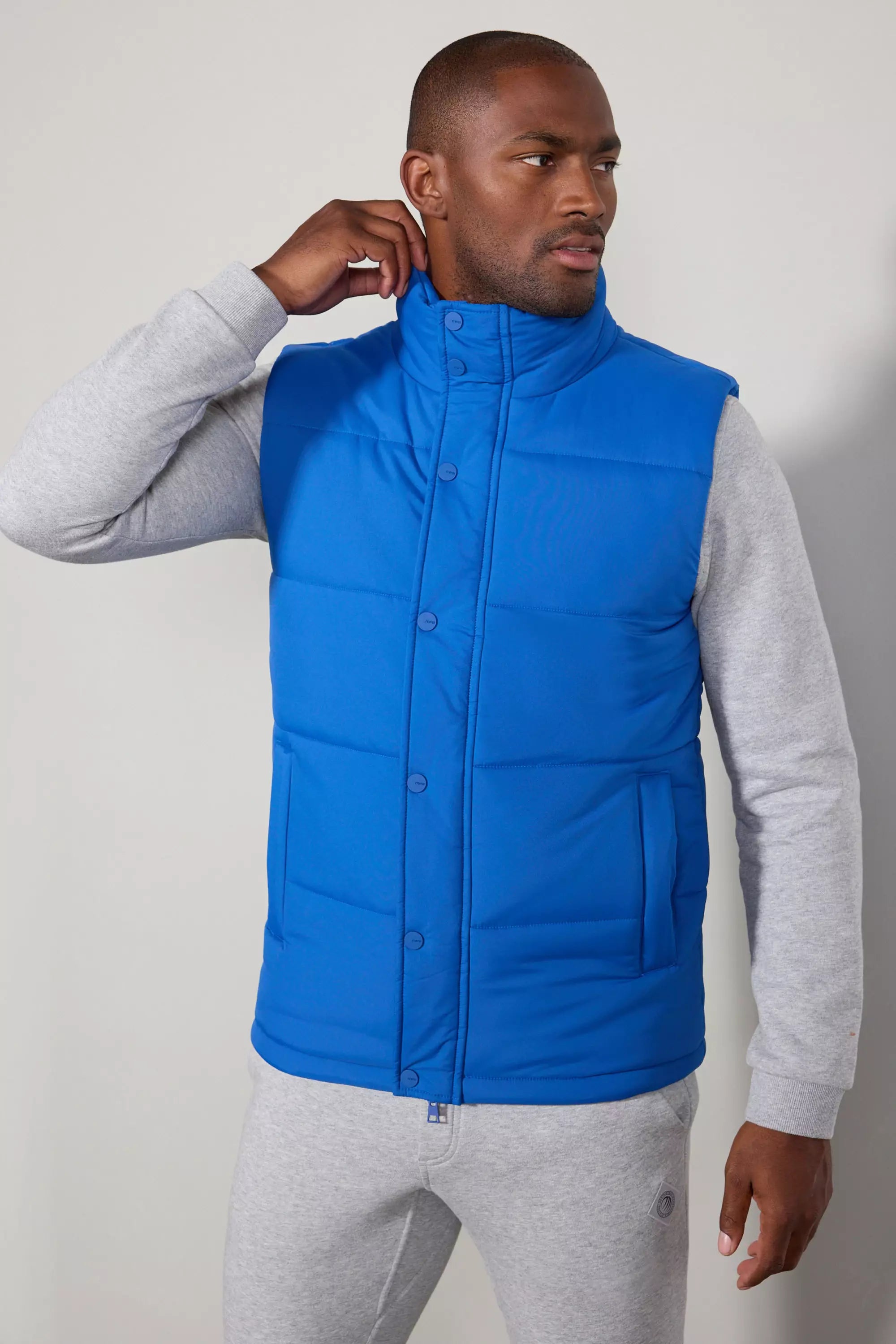 Featherlight Puffer Vest - True Blue