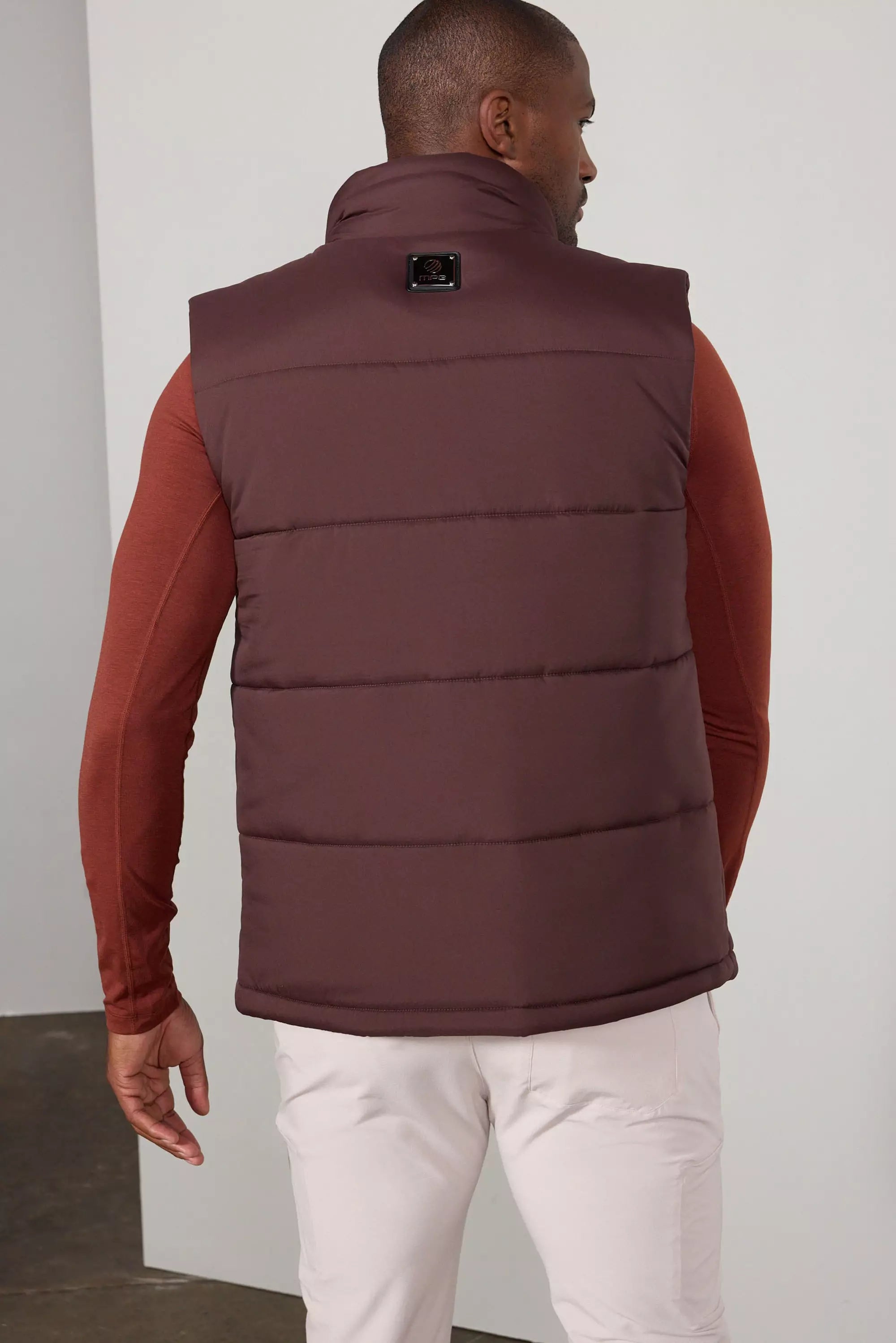 Featherlight Puffer Vest - Chocolate Brown