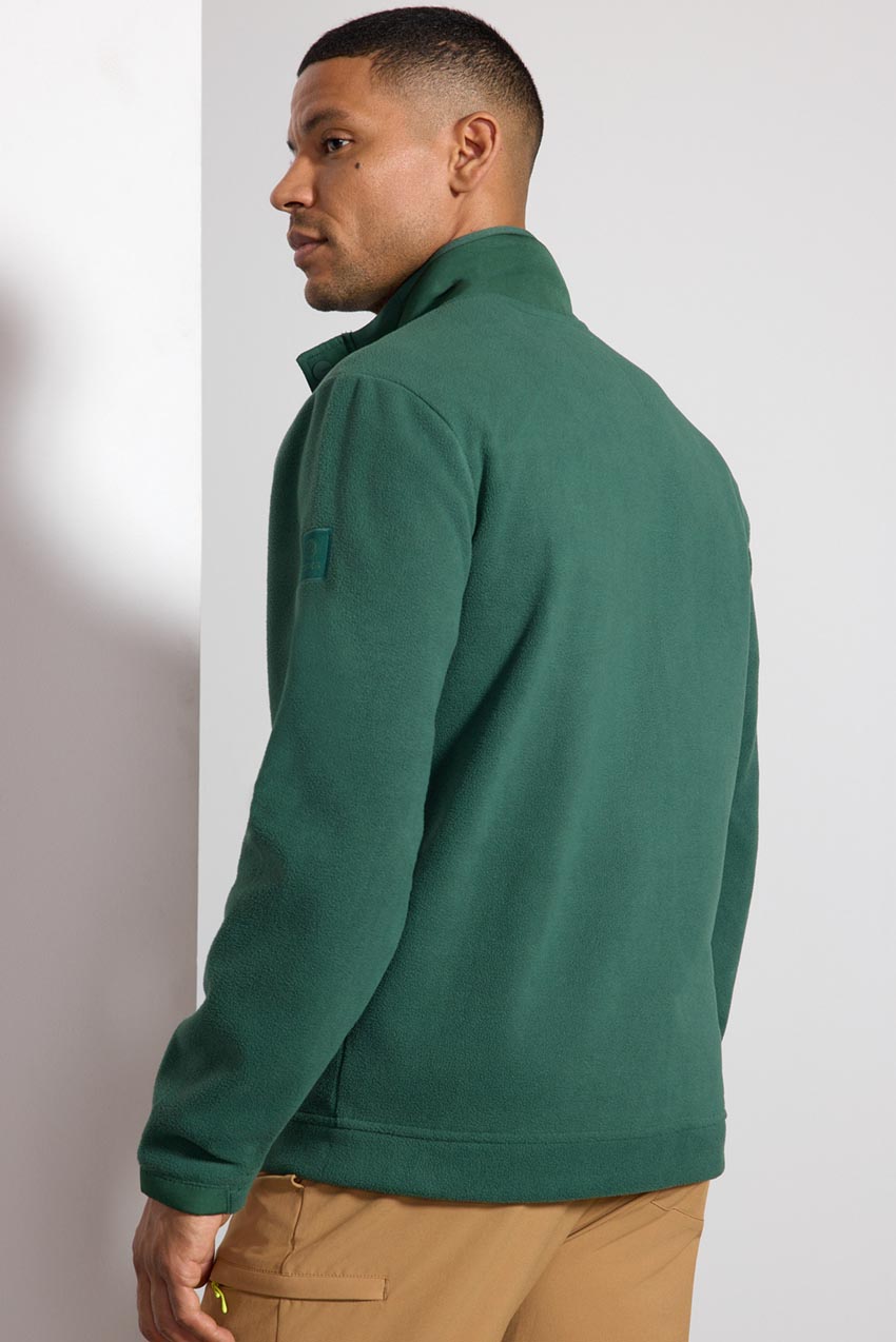 Encore Fleece Jacket with Chest Pocket - Pine Needle