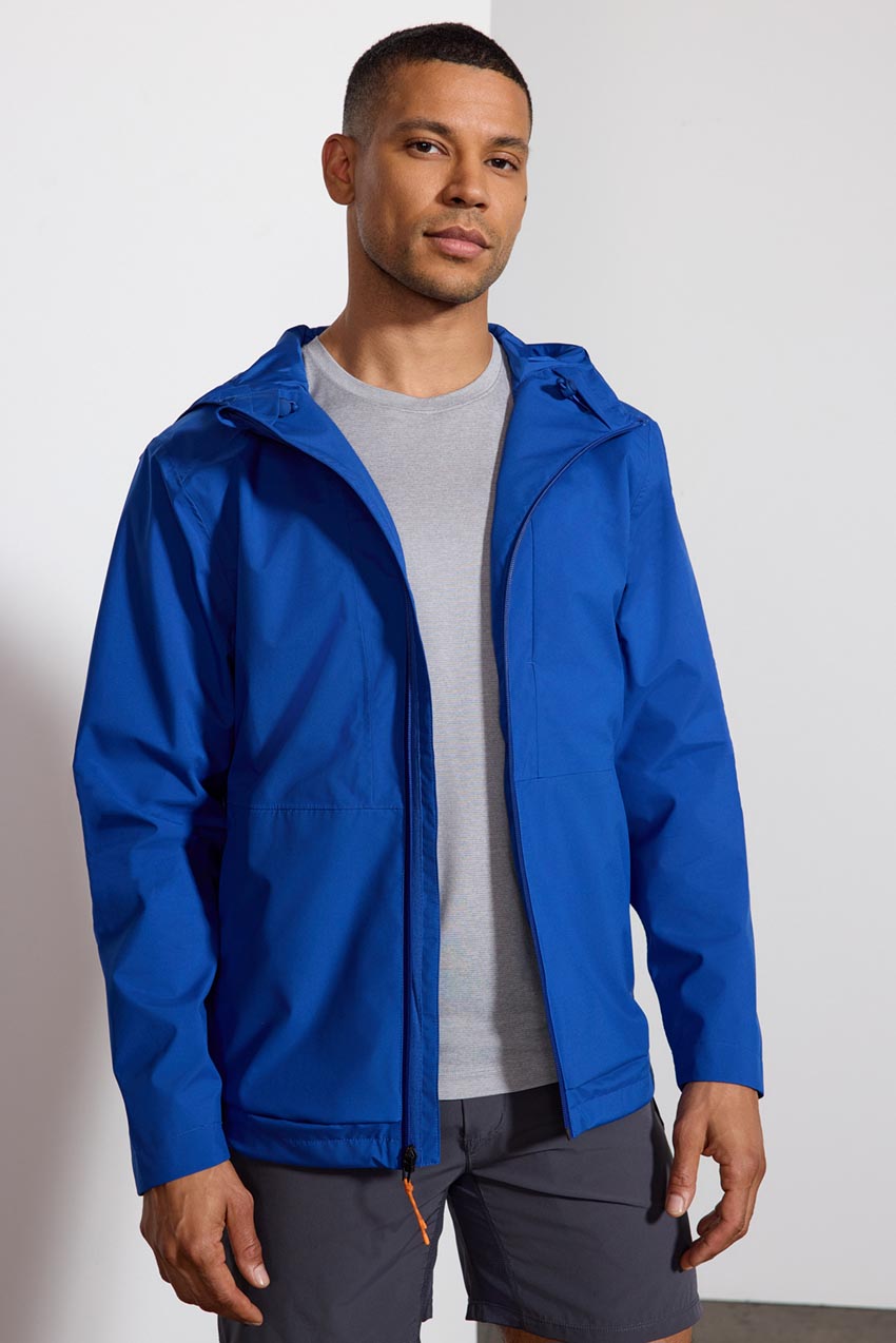 Chaqueta de lluvia Tempest - Cuarzo azul