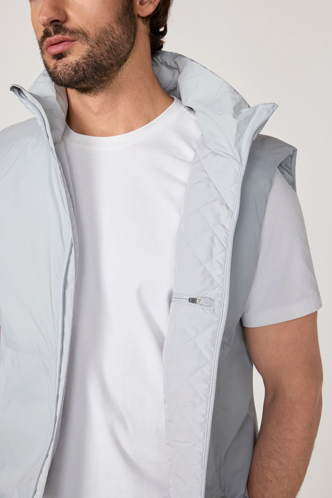 Insulated Vest - Glacier