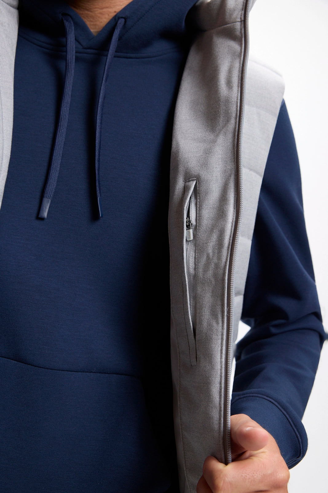 The All Day Vest - Htr Concrete