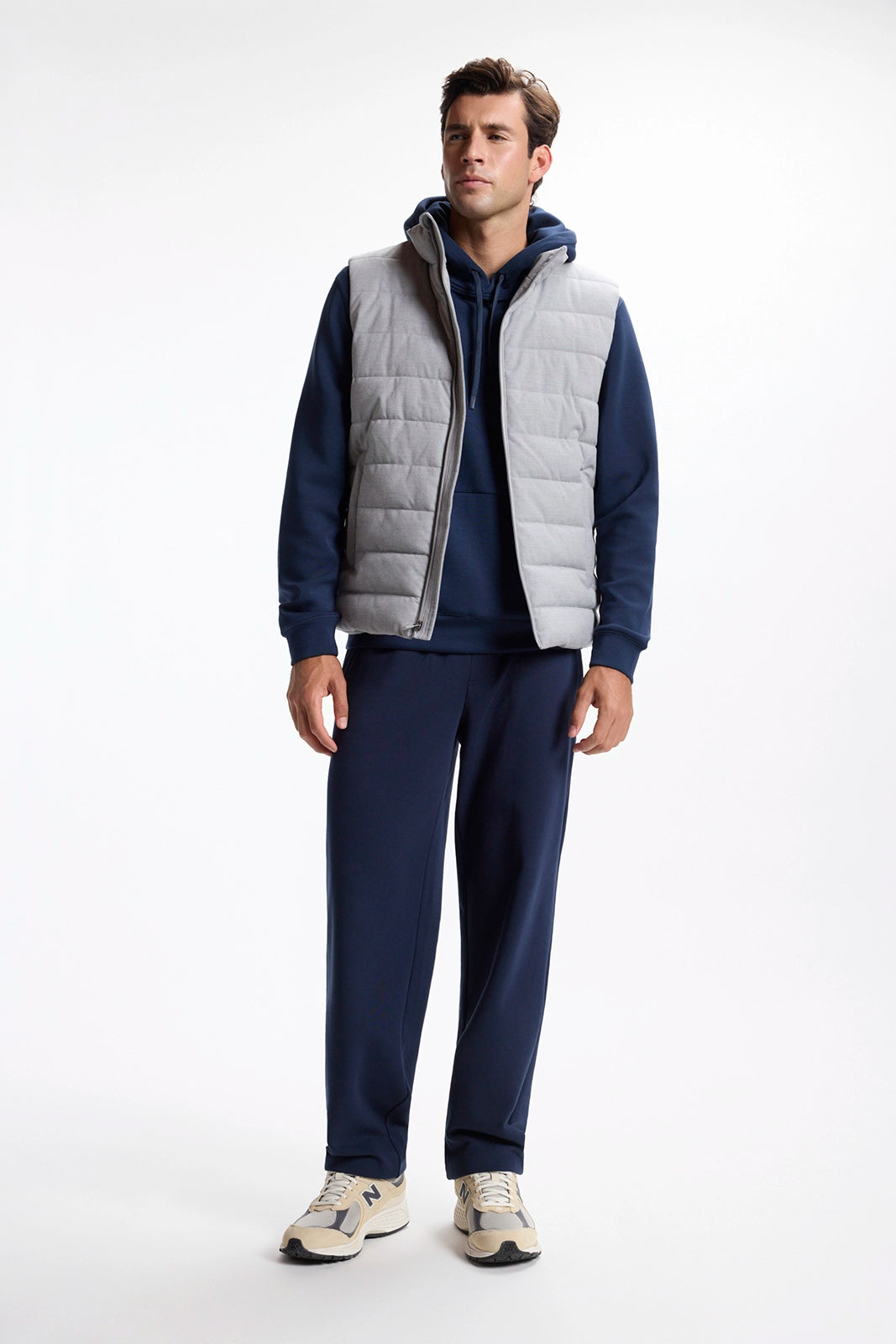 The All Day Vest - Htr Concrete