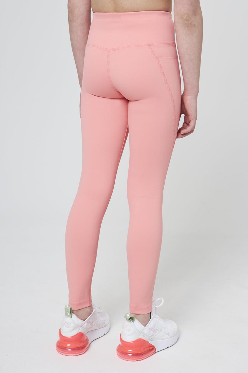 Girls' Performance Pocket Leggings - All In Motion™ Light Pink S