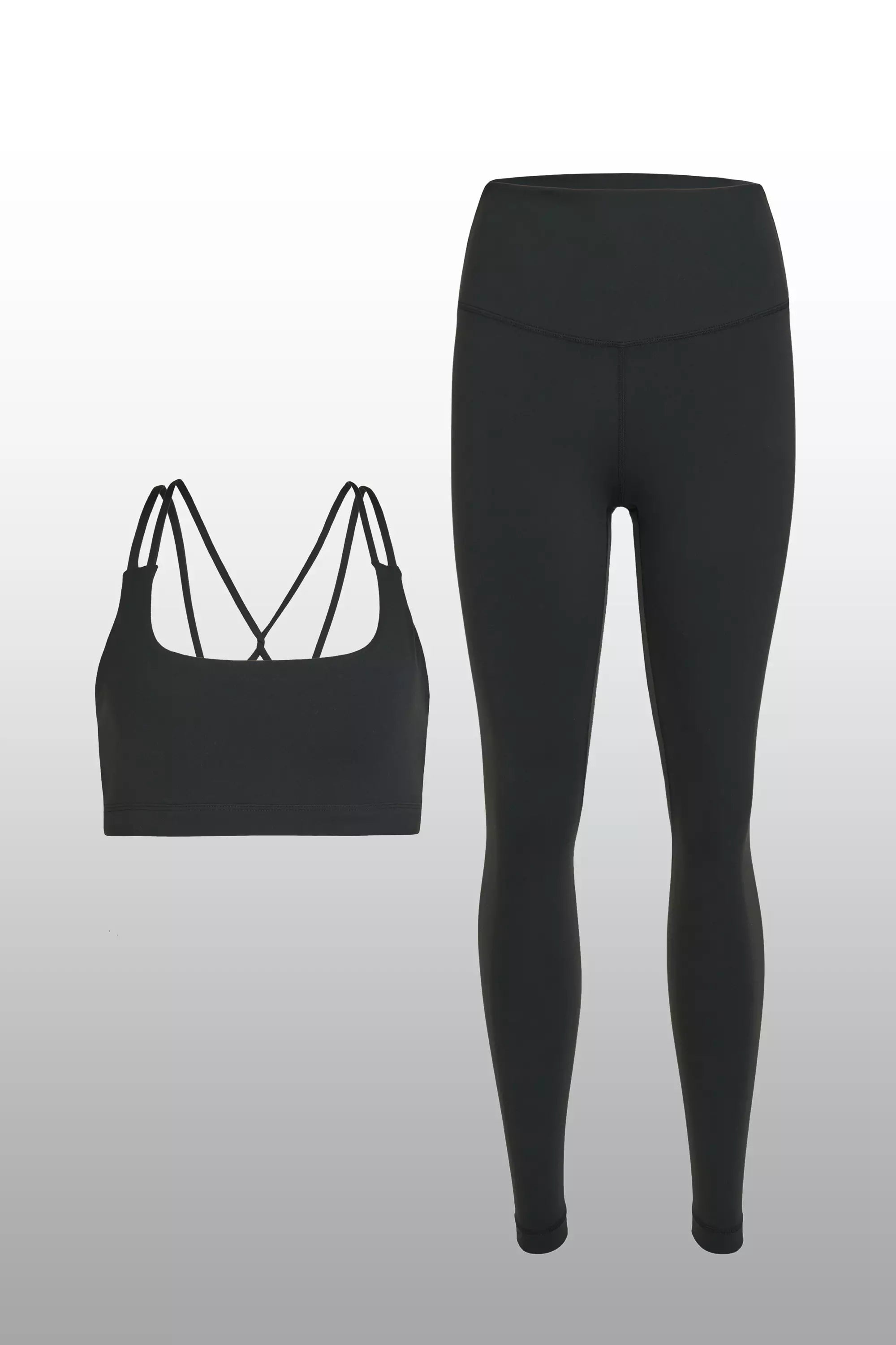 Cloud Bra & Legging Bundle en Black Jet