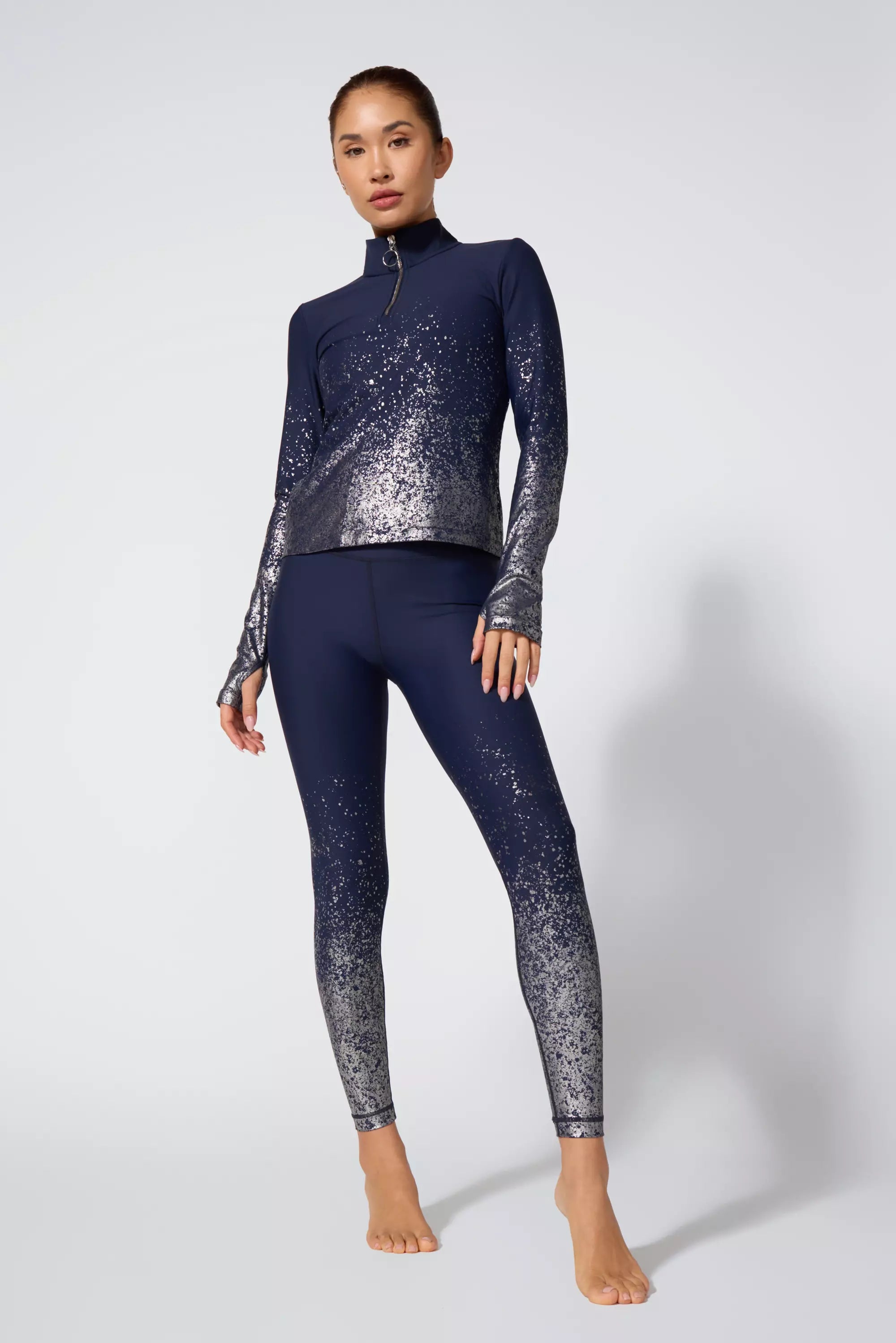 Texture Shine Bundle en Deep Navy & Silver