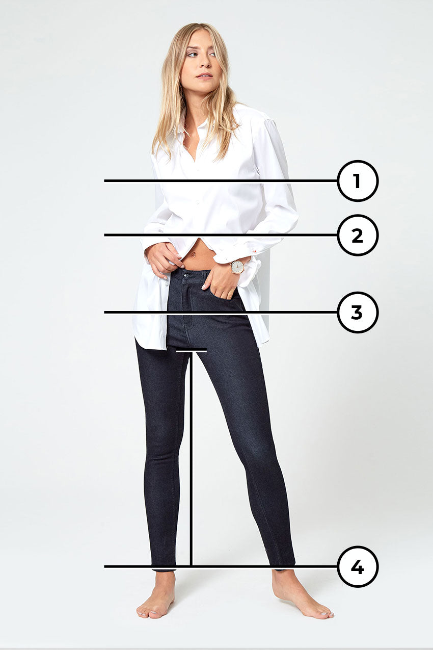 Women's Size Guide – Modern Ambition