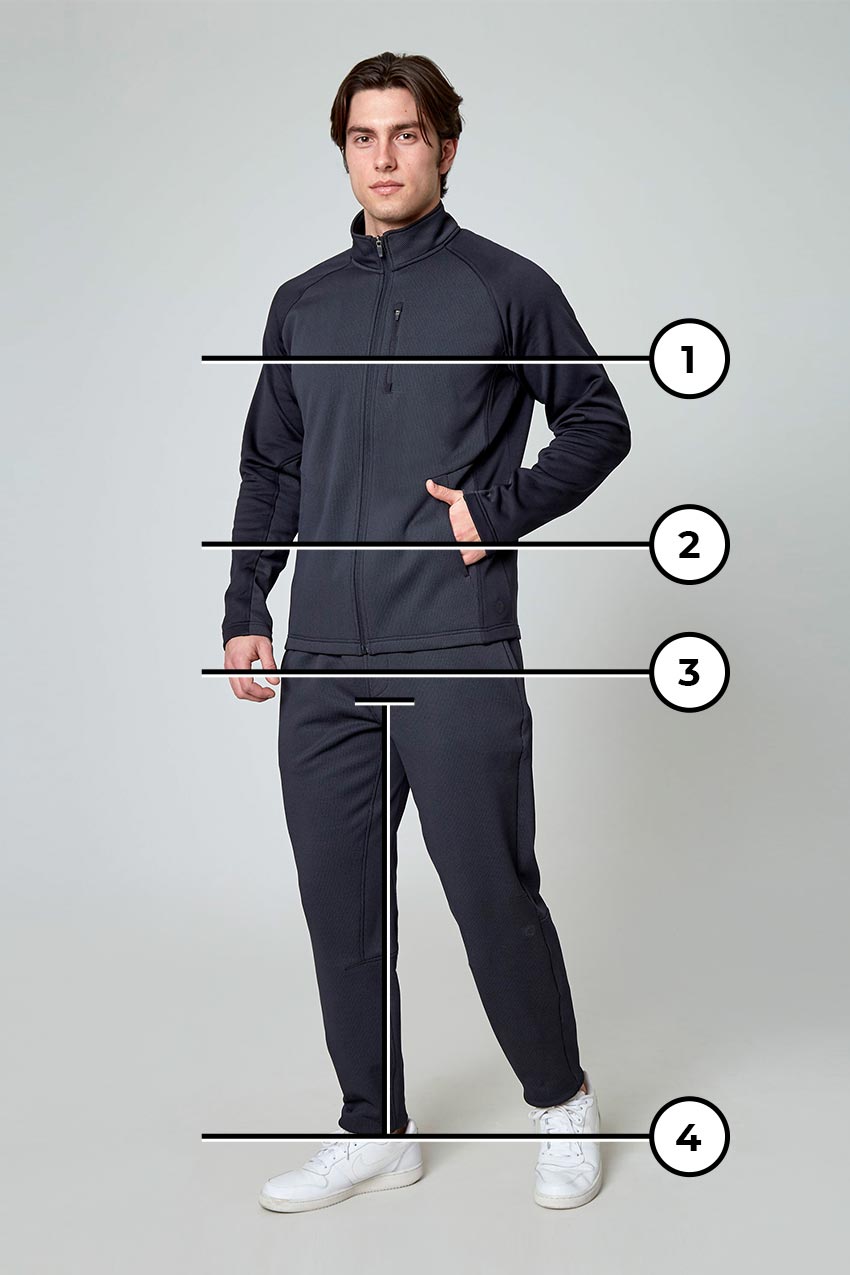 Gymshark mens discount joggers size guide