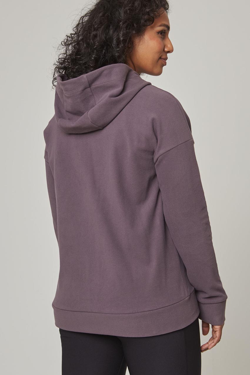 Women’s Cozy Full-Zip Velour Hoodie