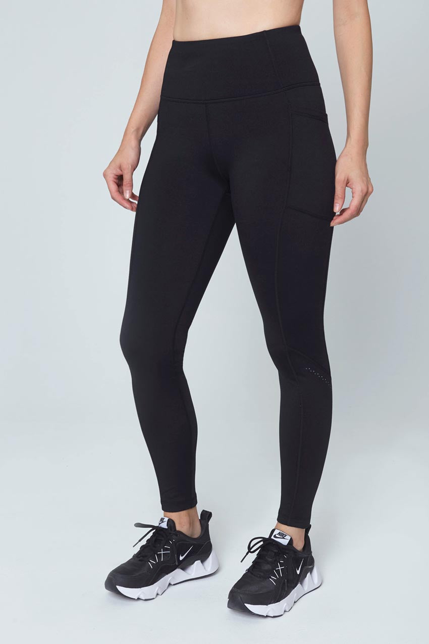 Mondetta, Pants & Jumpsuits, Mondetta Performance Luxury Black Fudge Cold  Gear Thermal Leggings Size S
