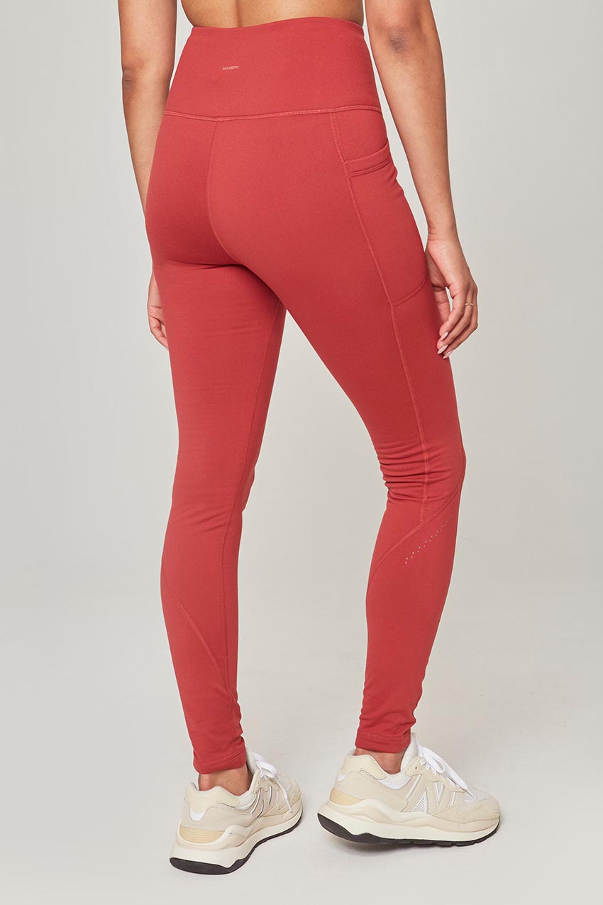 Leggings in brushed outlet sateen in marisa fit