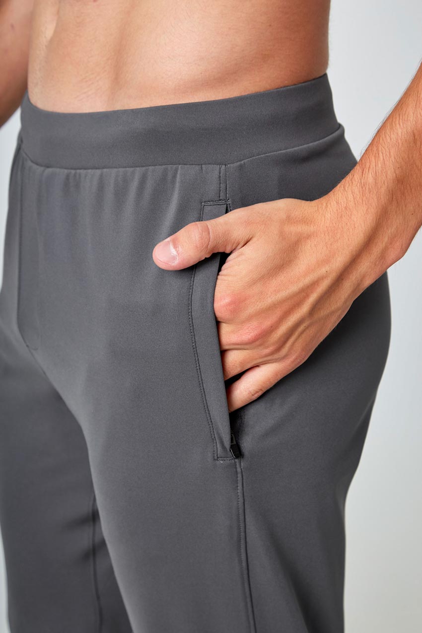 Lululemon Athletica Men’s Kung Fu Pants Pull On Yoga sweatpants Gray XL
