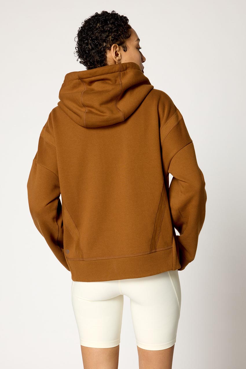 Ease Organic Cotton Recycled Zip-Up Hoodie
