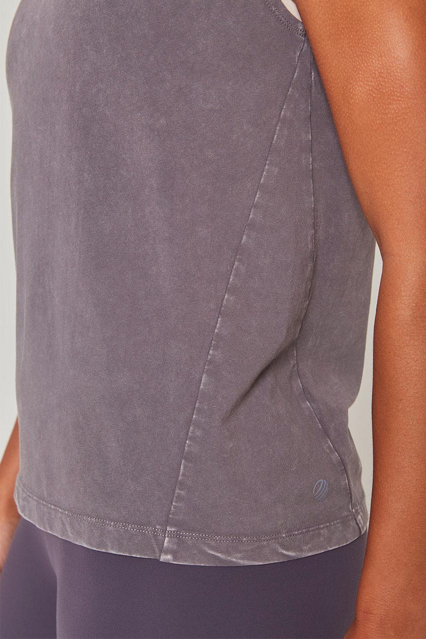 Calm Boxy Washed Tank Top
