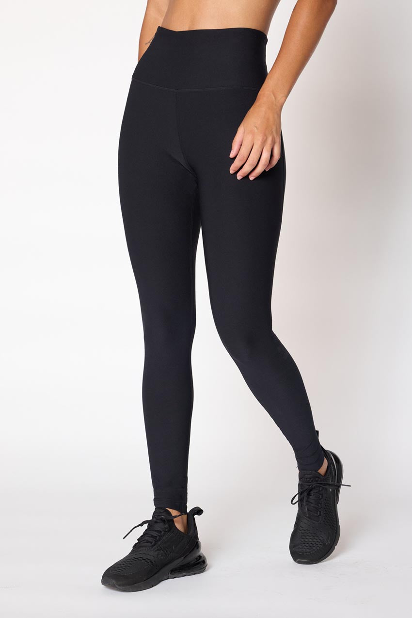 Explore High Waisted Cut to Length Hem Legging 27"