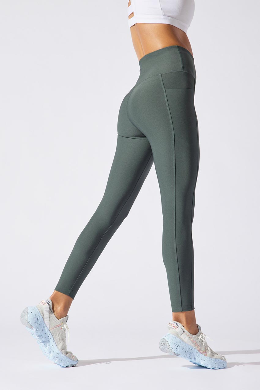 Explore Recycled High-Waisted Side Pocket 25" Legging