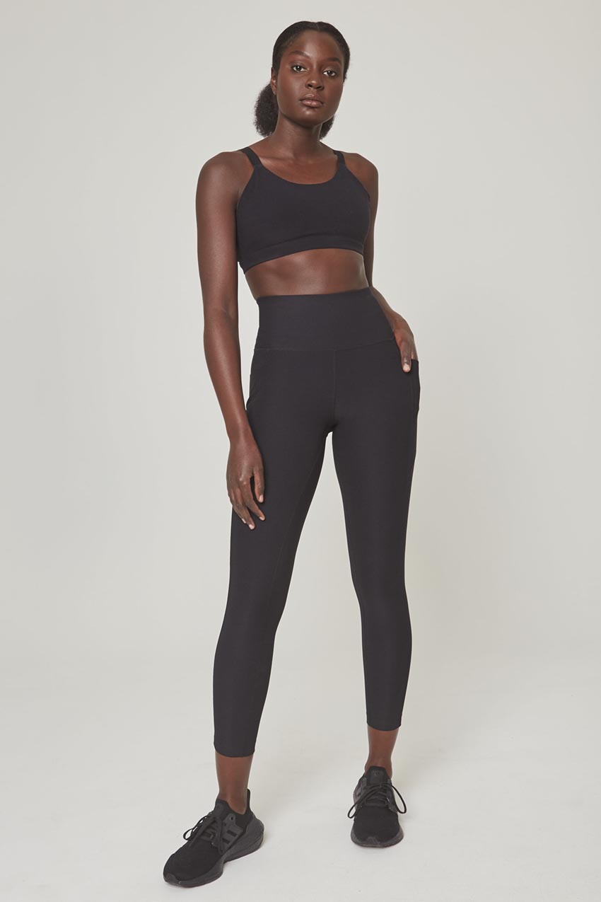 Explore Recycled High-Waisted Side Pocket Legging 25"